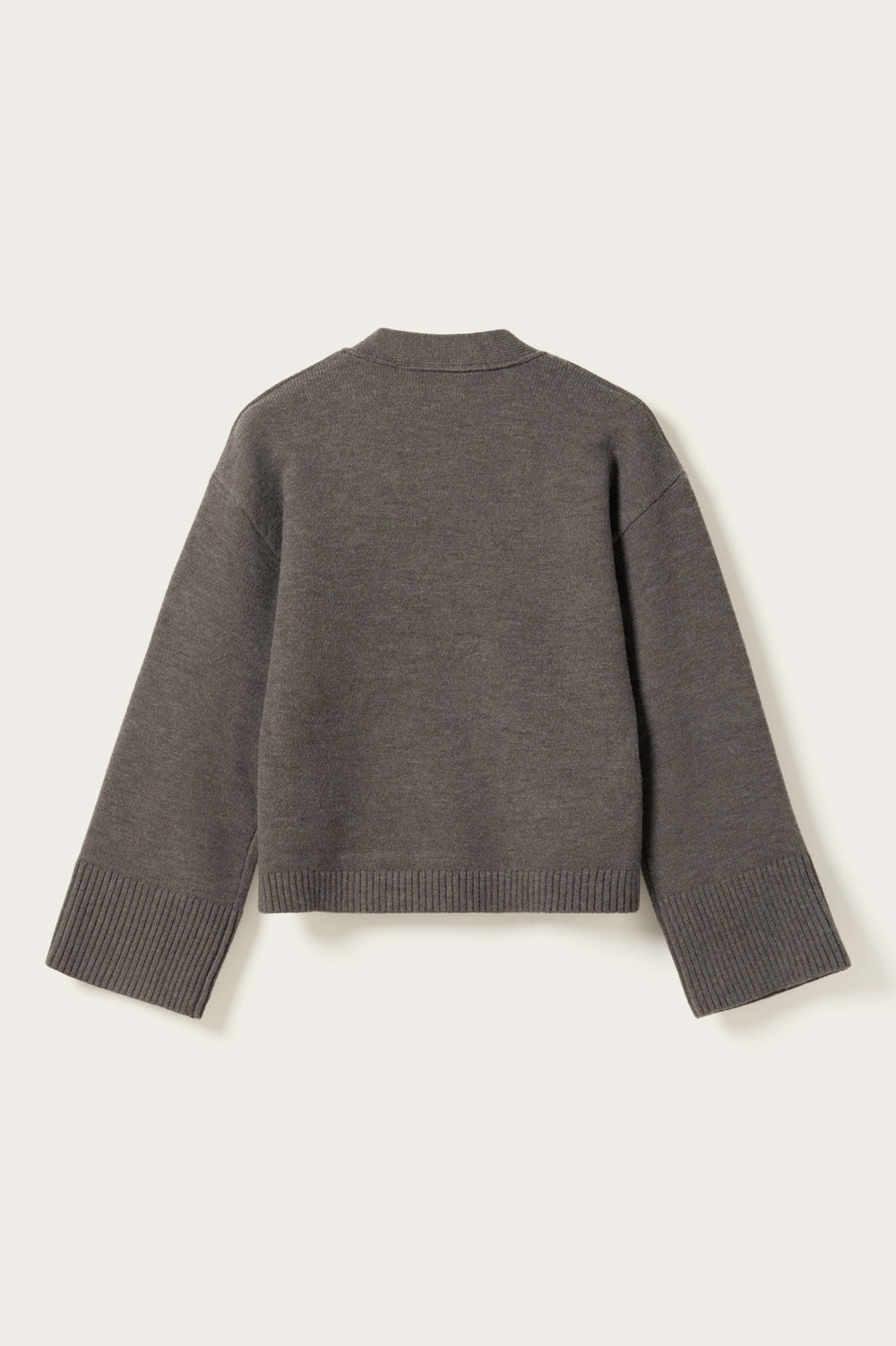 Lenyx Strickjacke Mittelgrau Mel.