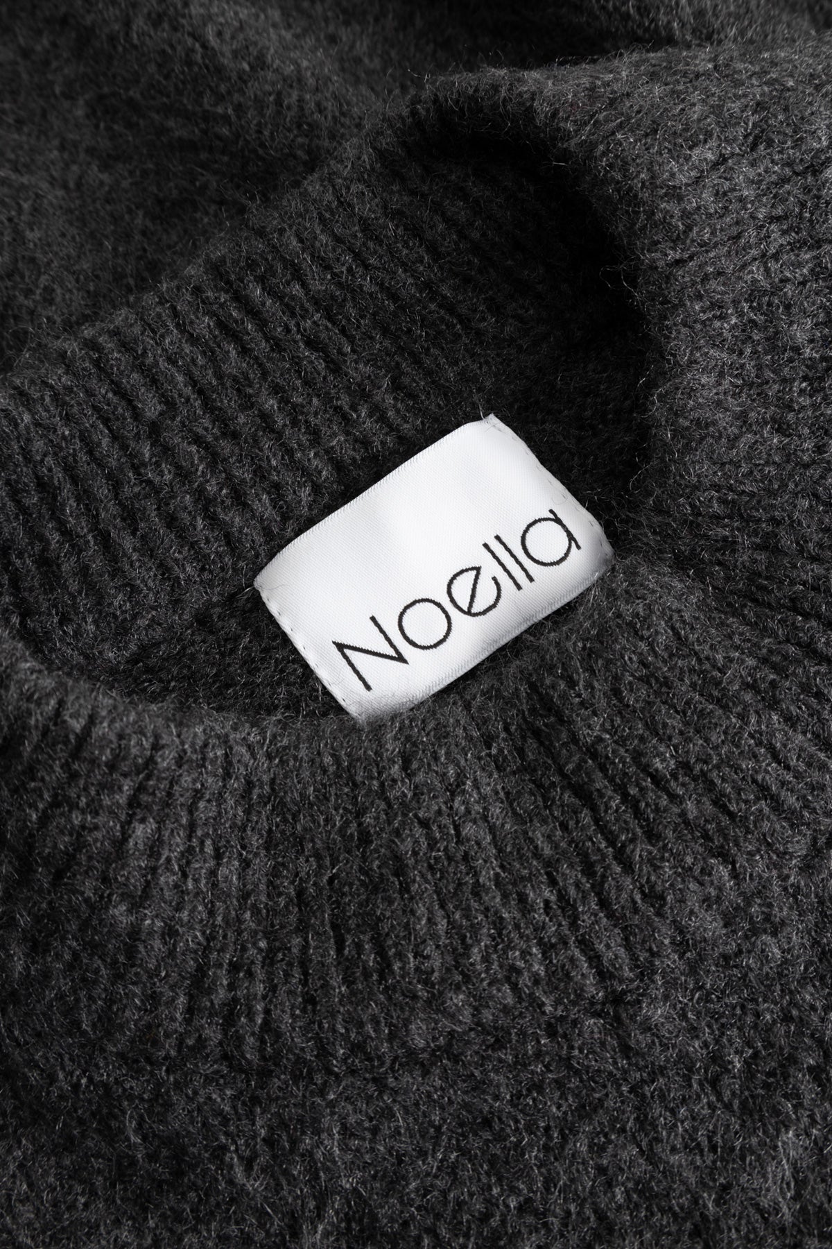 Amour Club Strickpullover Anthrazit Mel.