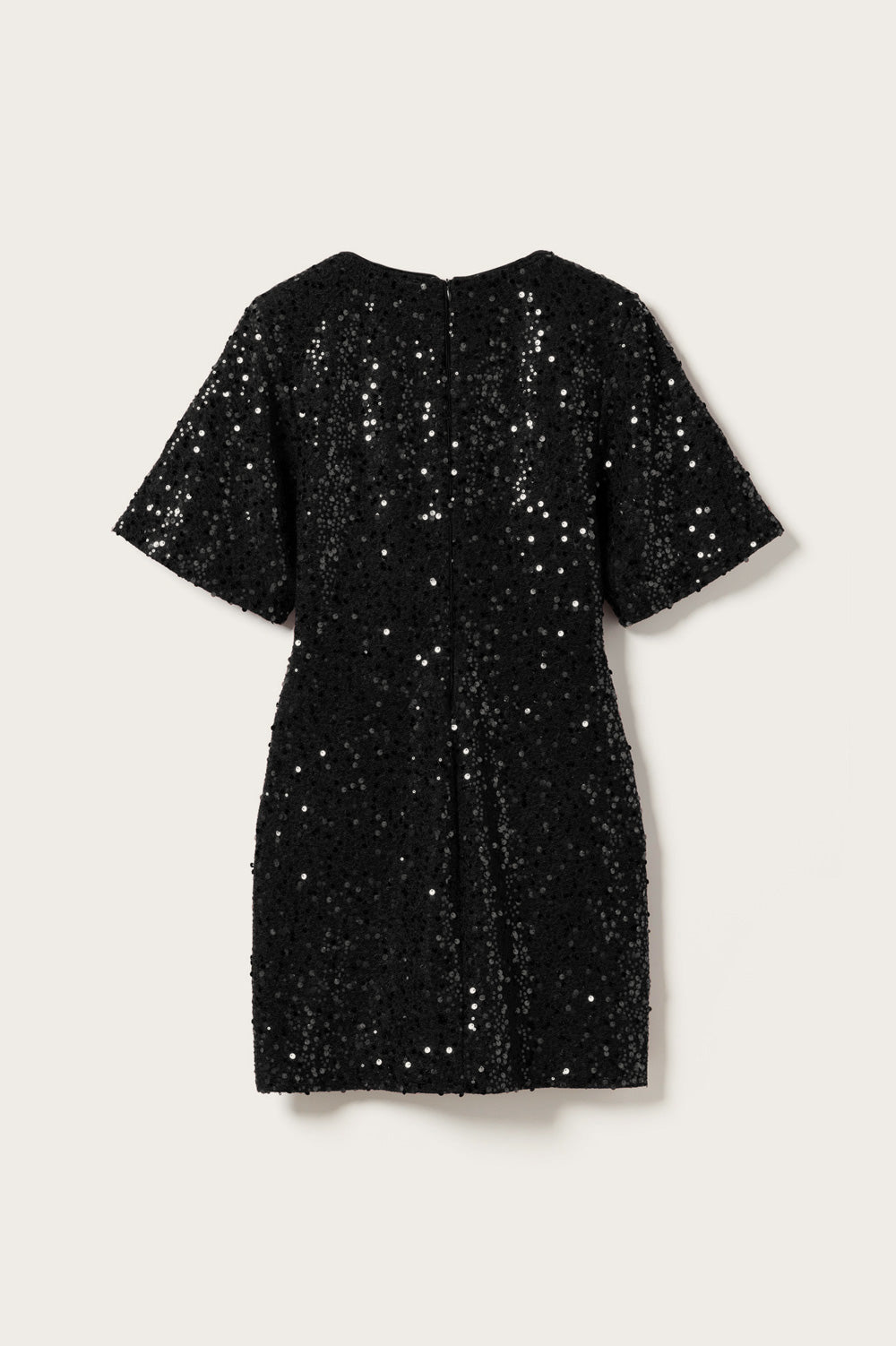 Soli-Kleid Schwarz