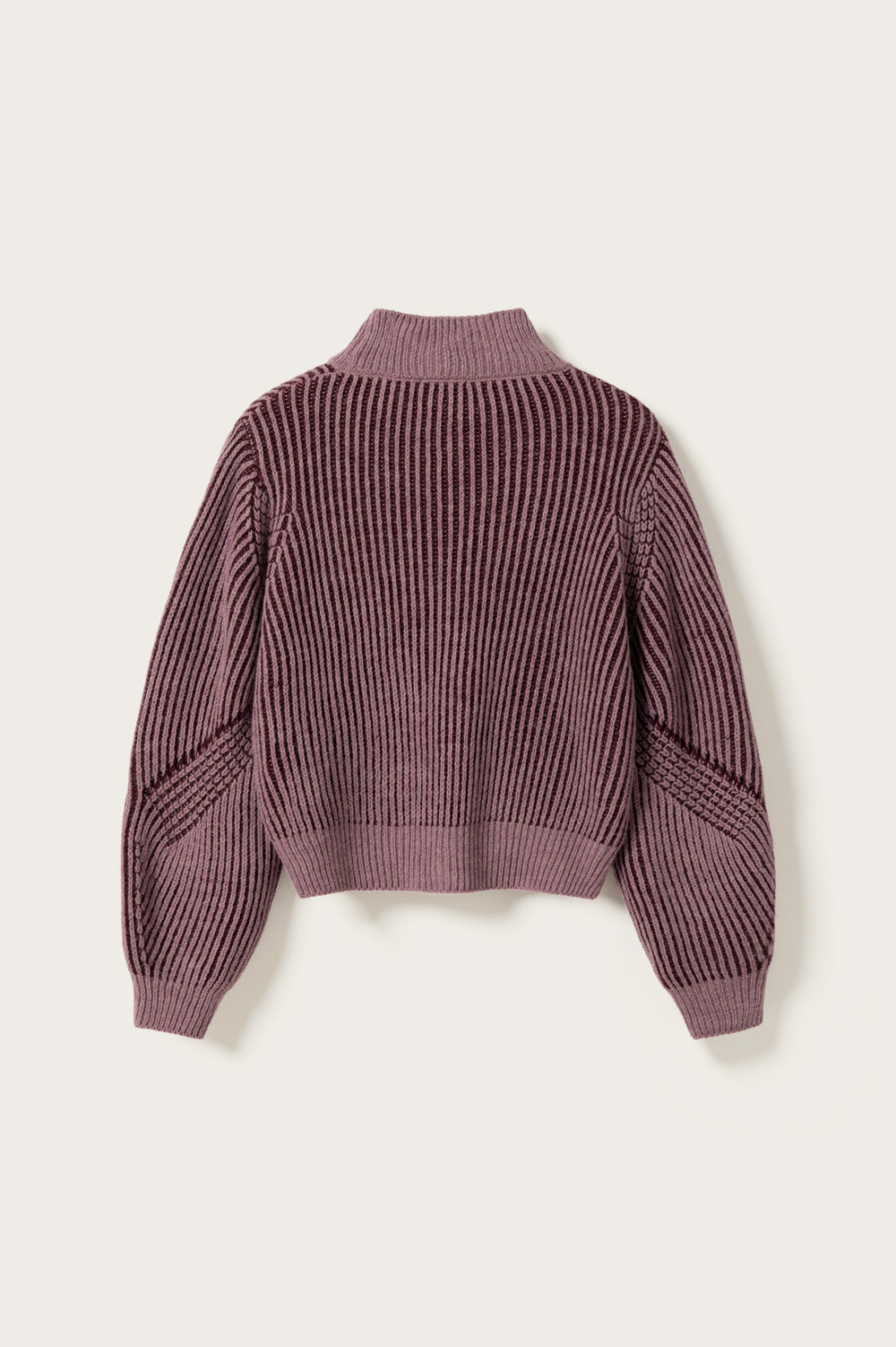 Lassie Strickpullover Burgunderrose