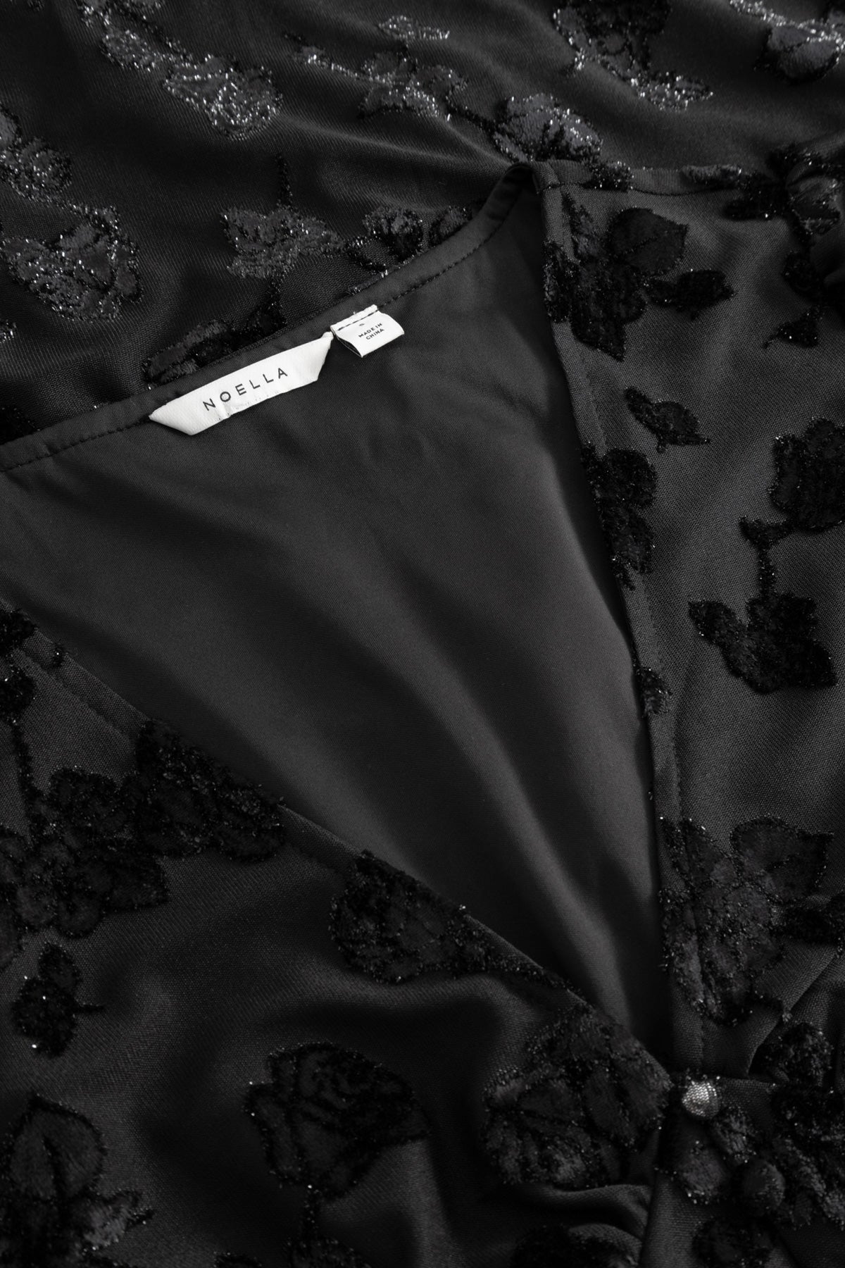 N-Lilith Maxikleid Schwarz