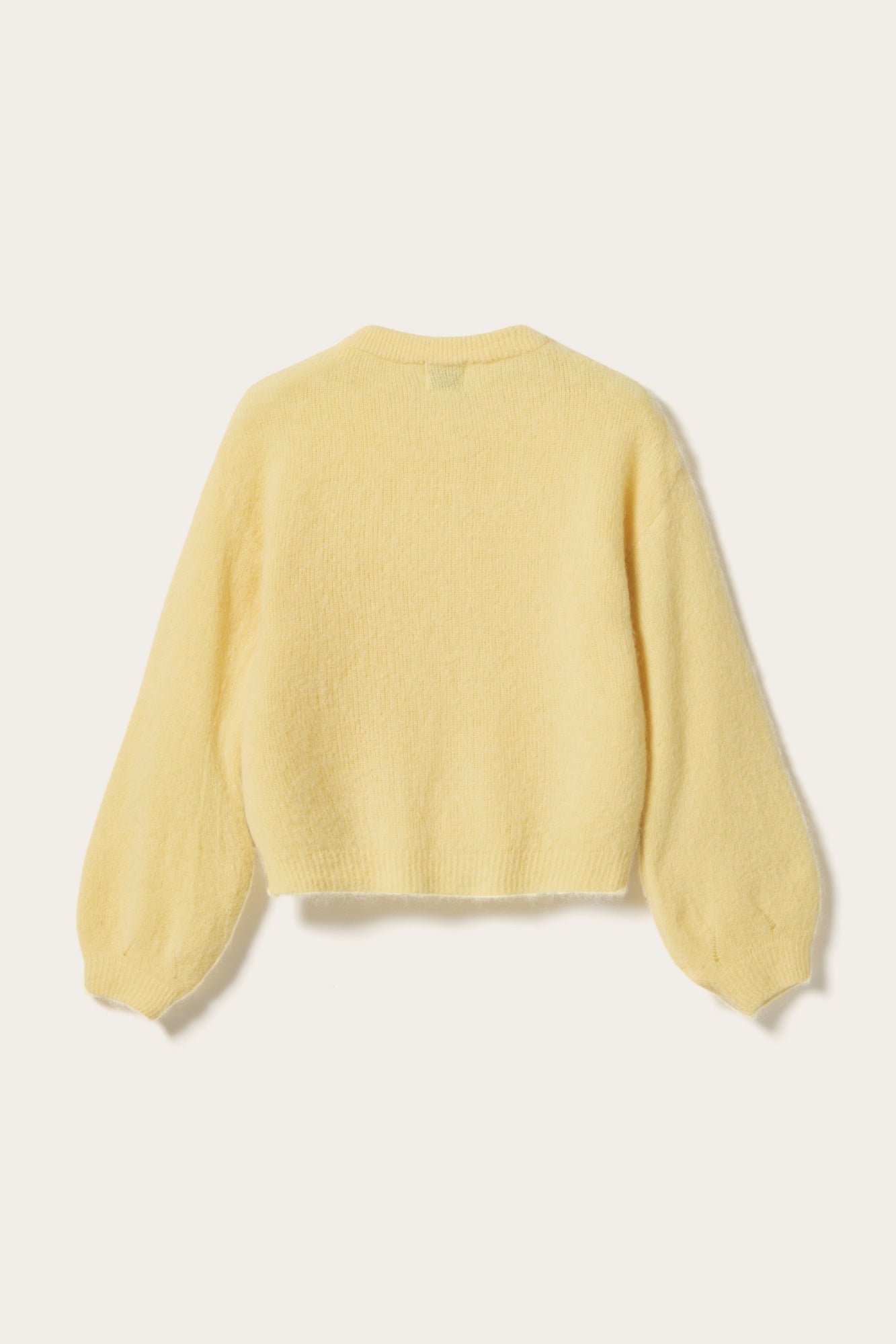 Kae Strickjacke Hellgelb