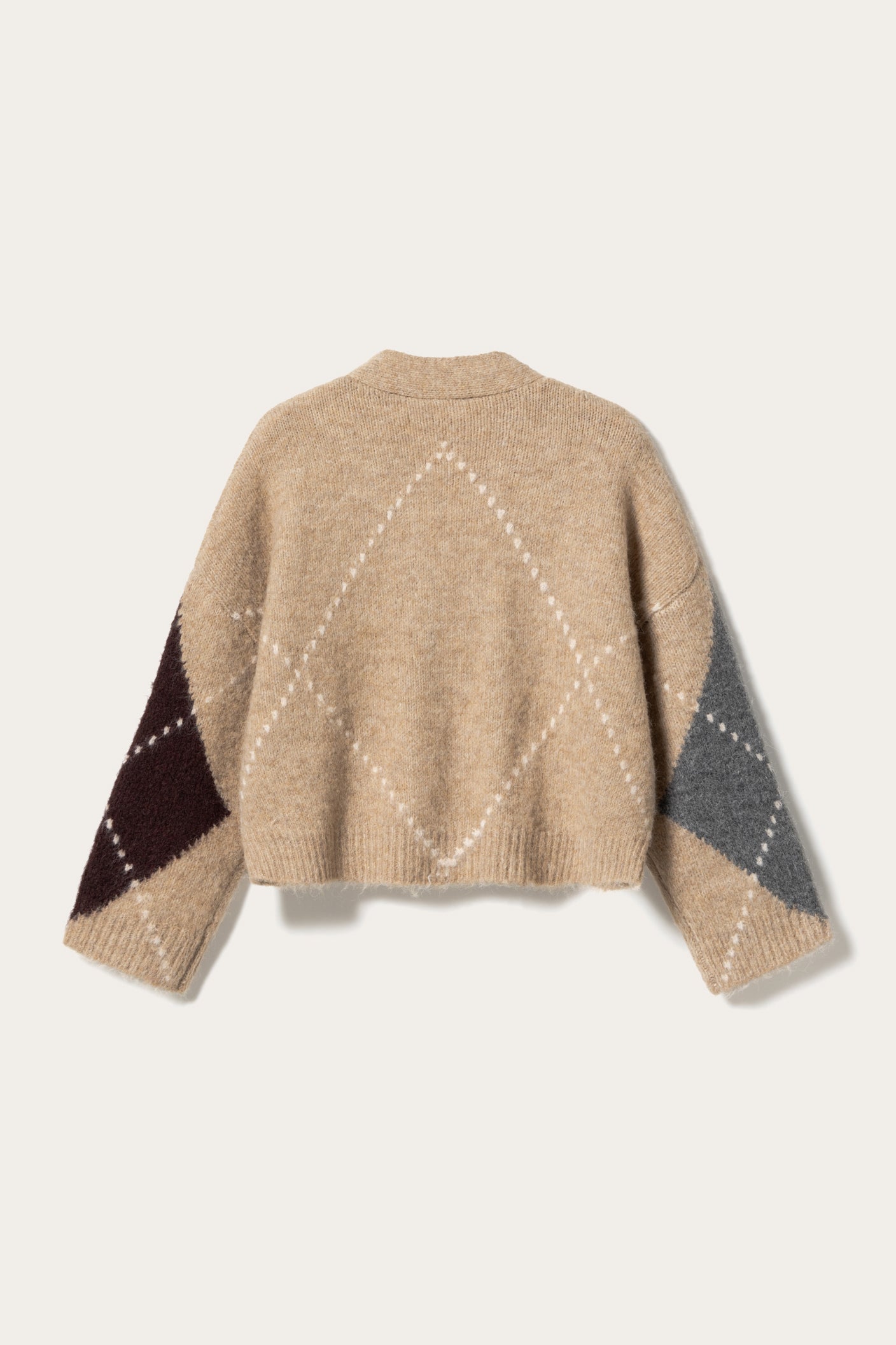 N-Laiana Strickjacke Sand Melange