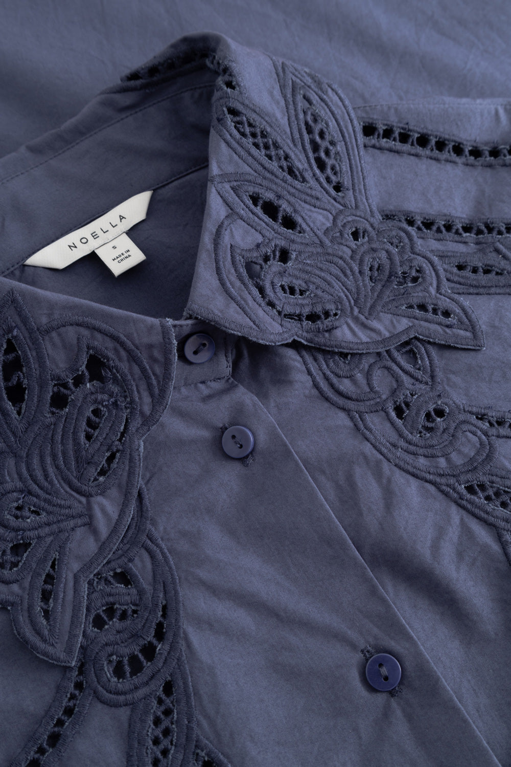 N-Maisy Hemd Dusty Blue