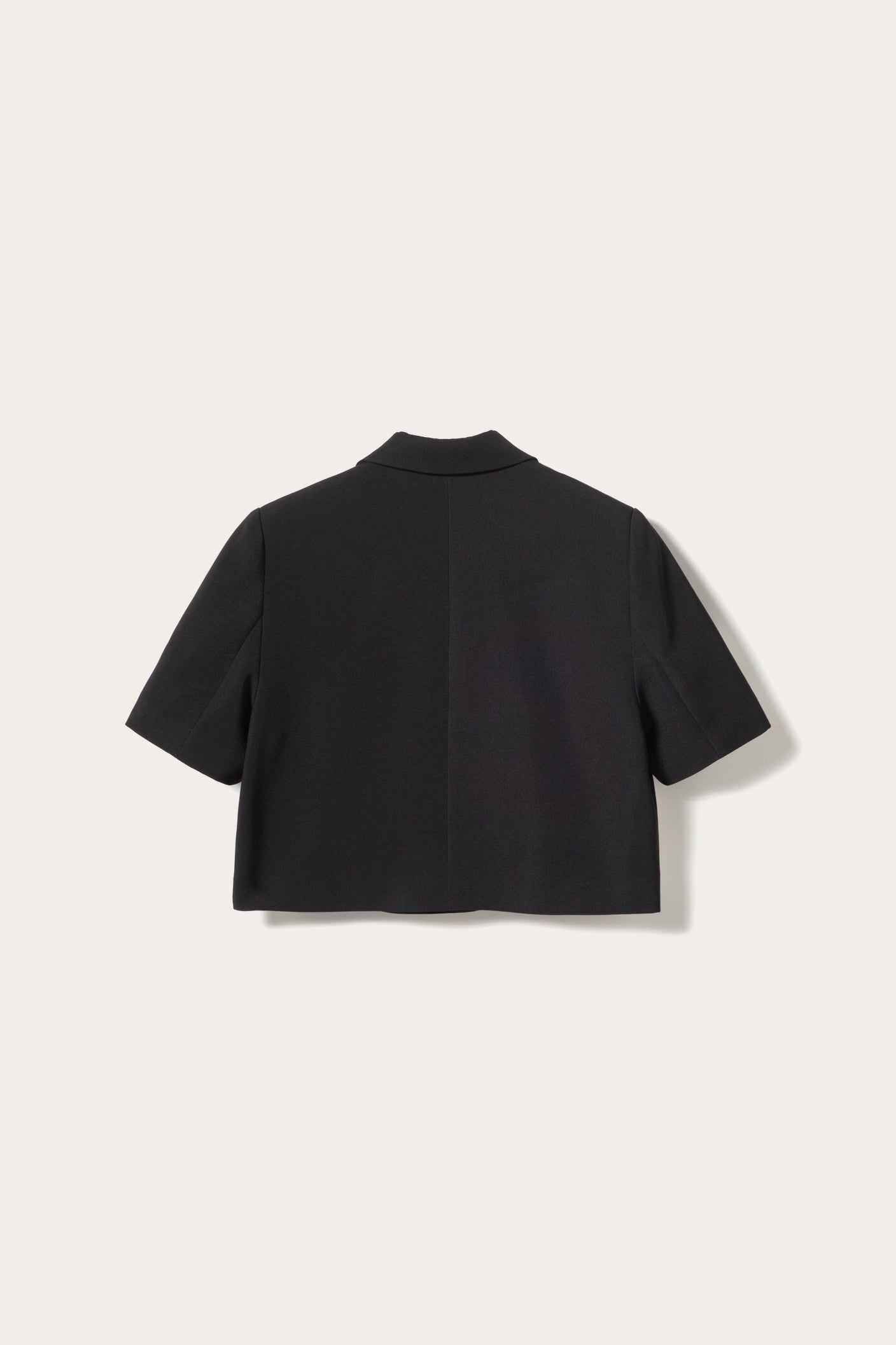 N-Leanne Crop Blazer Schwarz