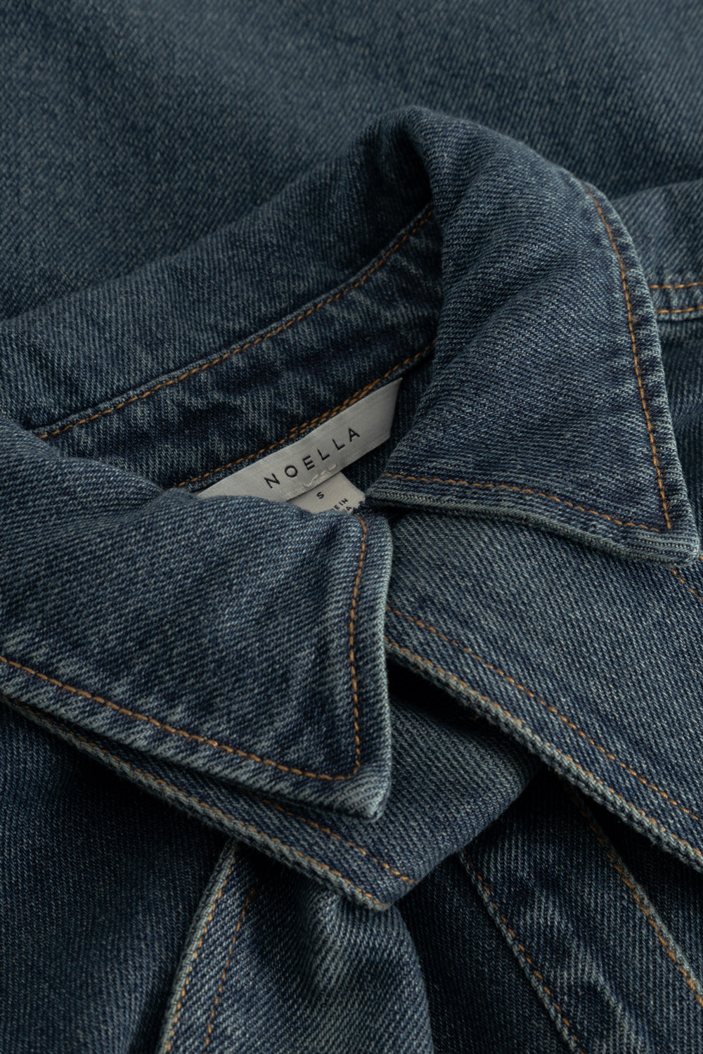 N-Lirinnah Shirt im Used-Look, Vintage Blau