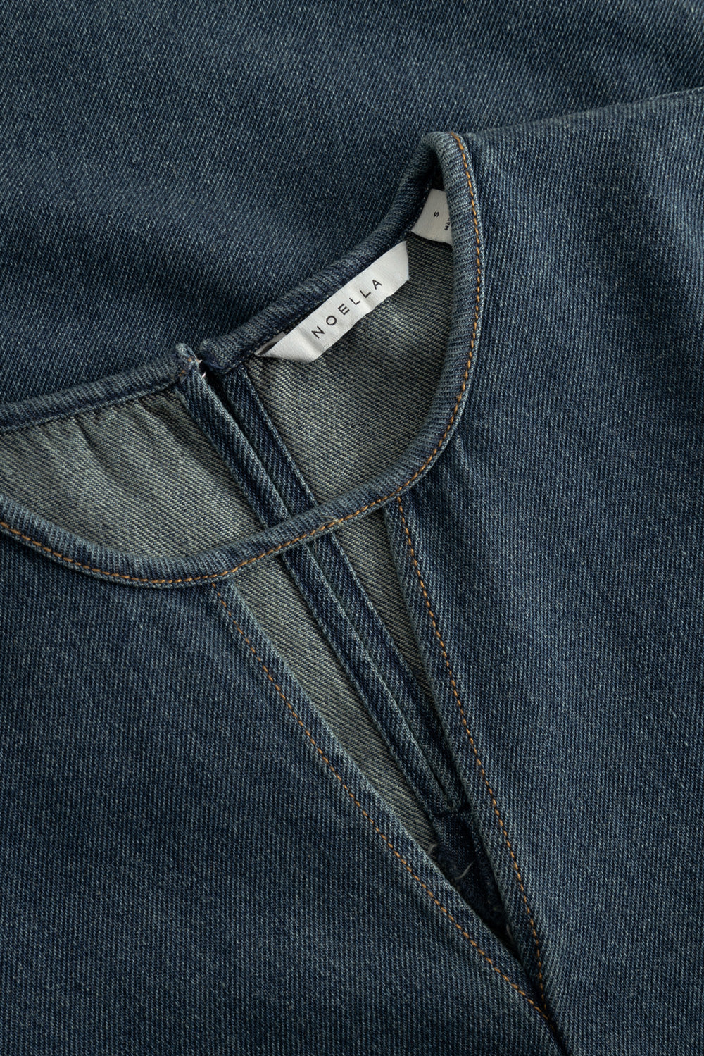 N-Mavis Kleid Vintage Blue Wash
