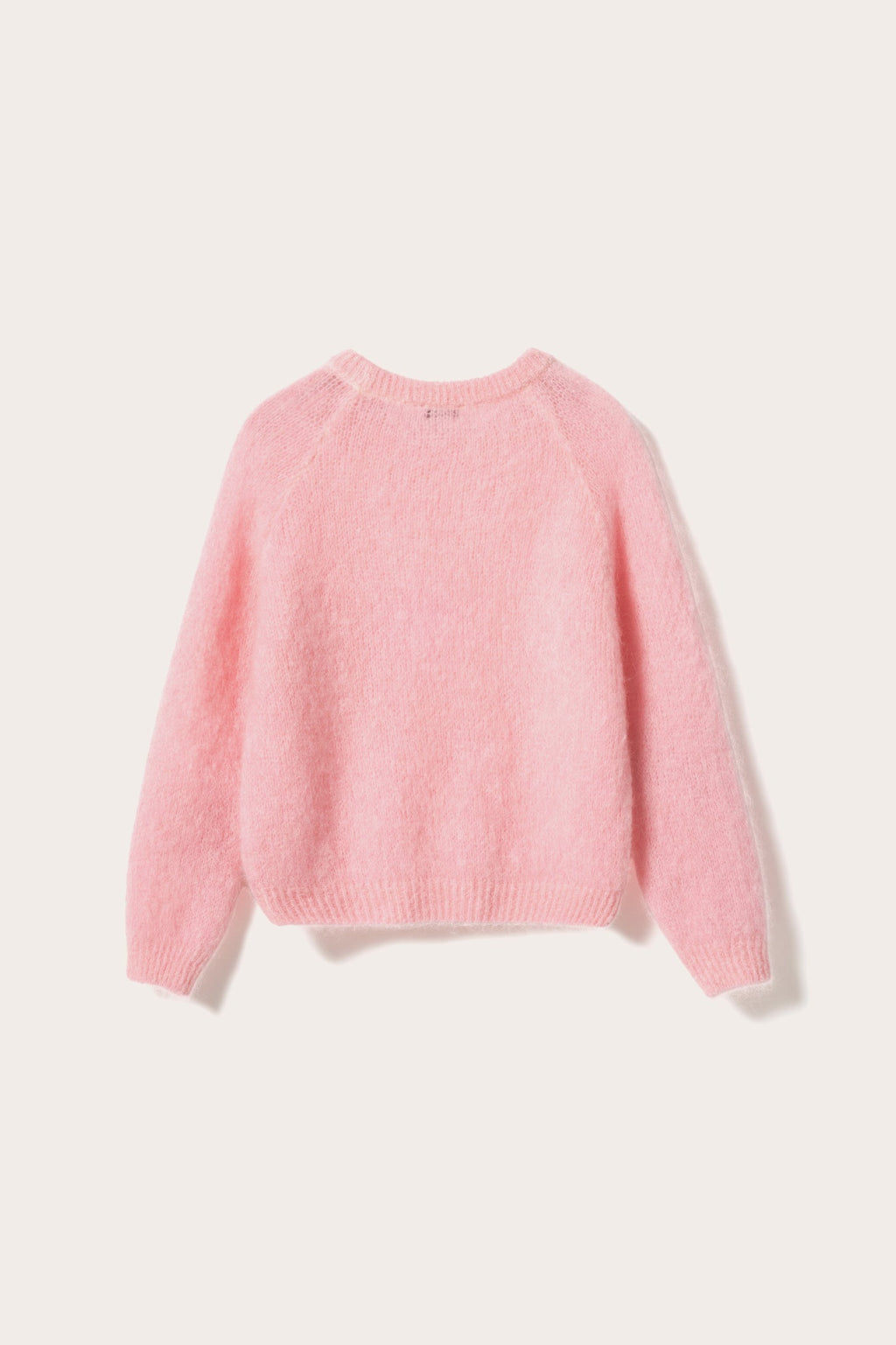 N-Latora Mohair-Strick Babyrosa