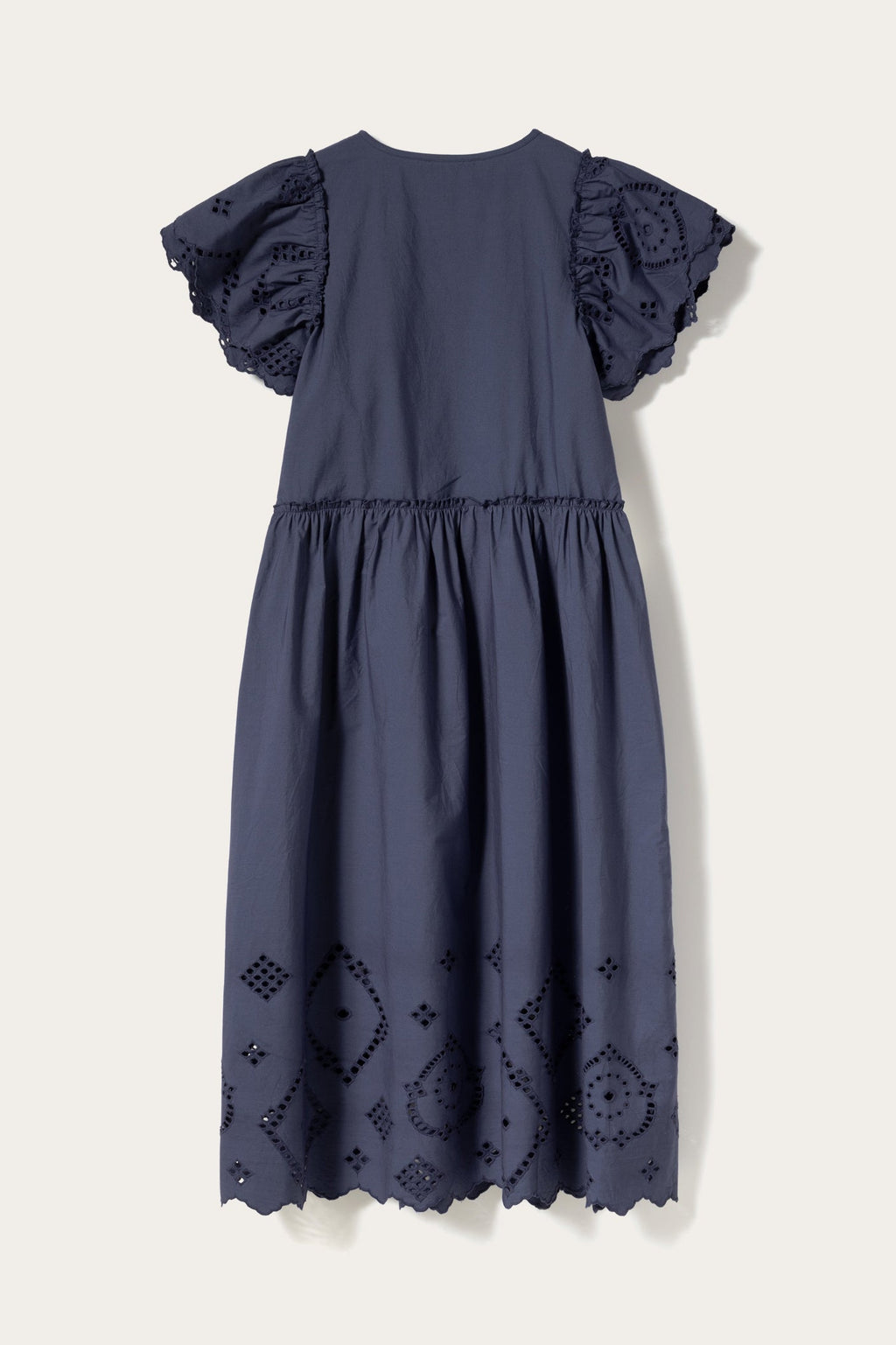 N-Monica Kleid Staubblau