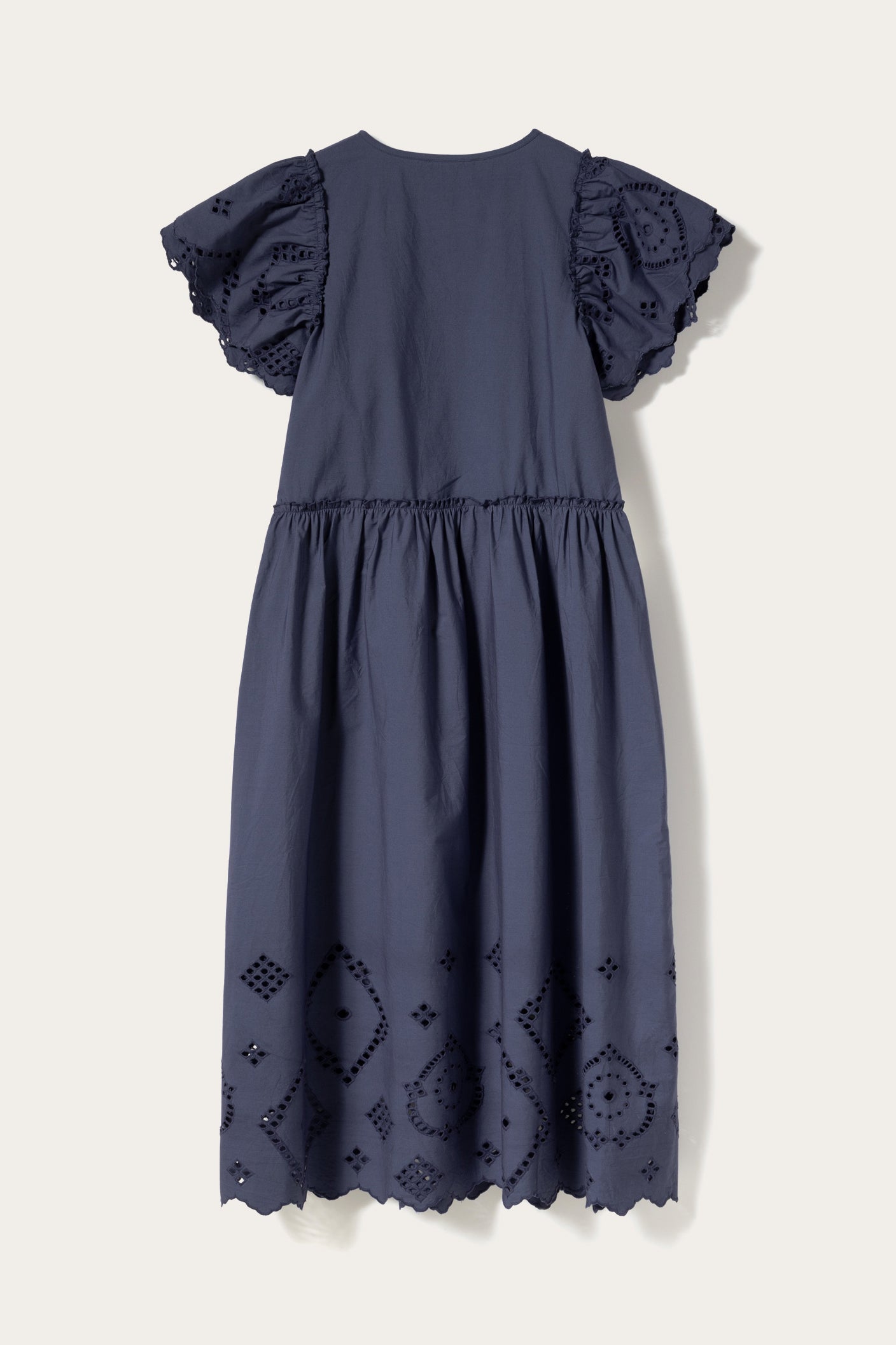 N-Monica Kleid Staubblau