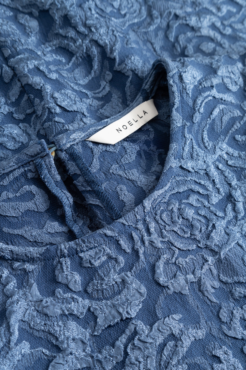 N-Shelly Bluse Dusty Blue