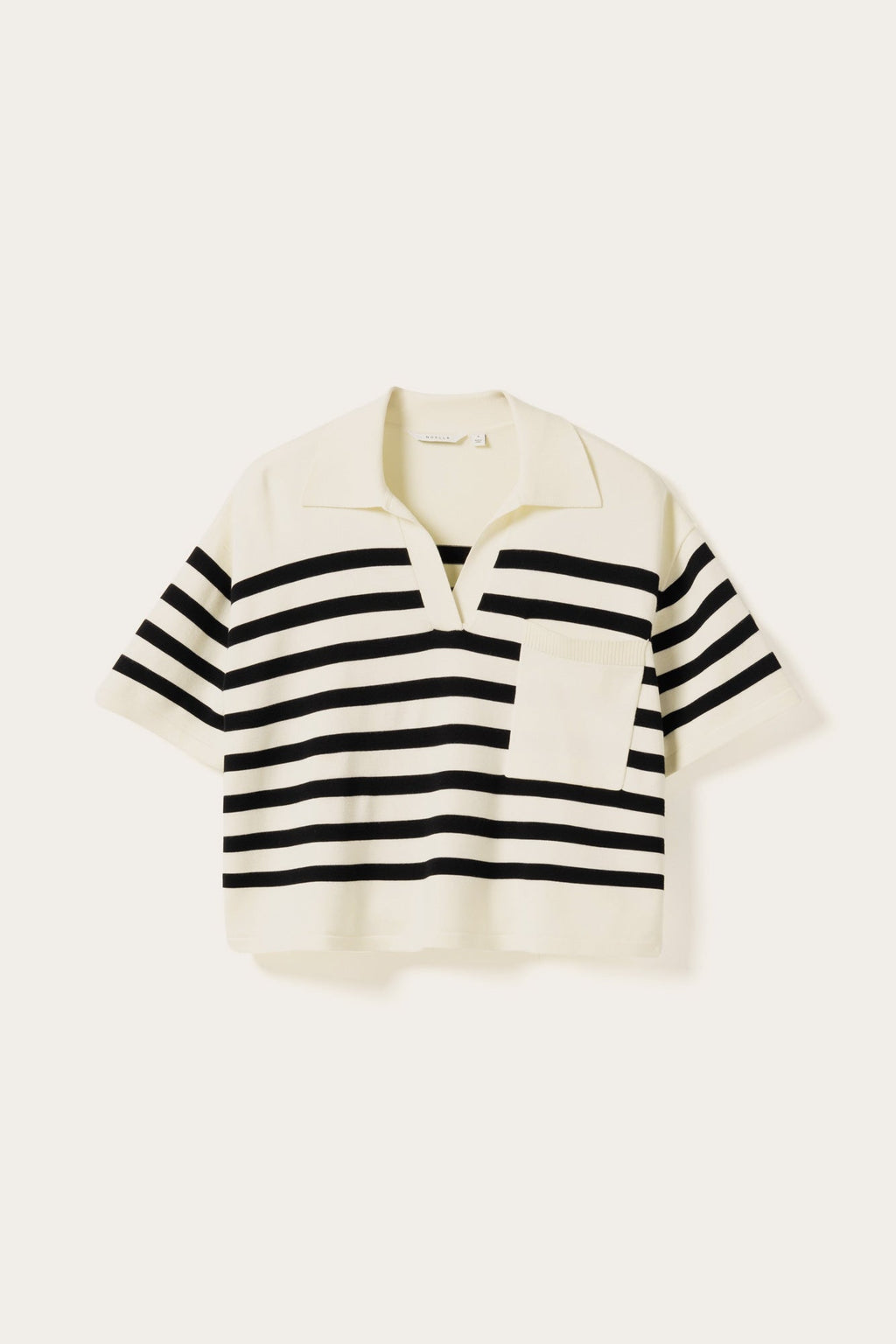 N-Maryann Strick Darryll Black Stripe