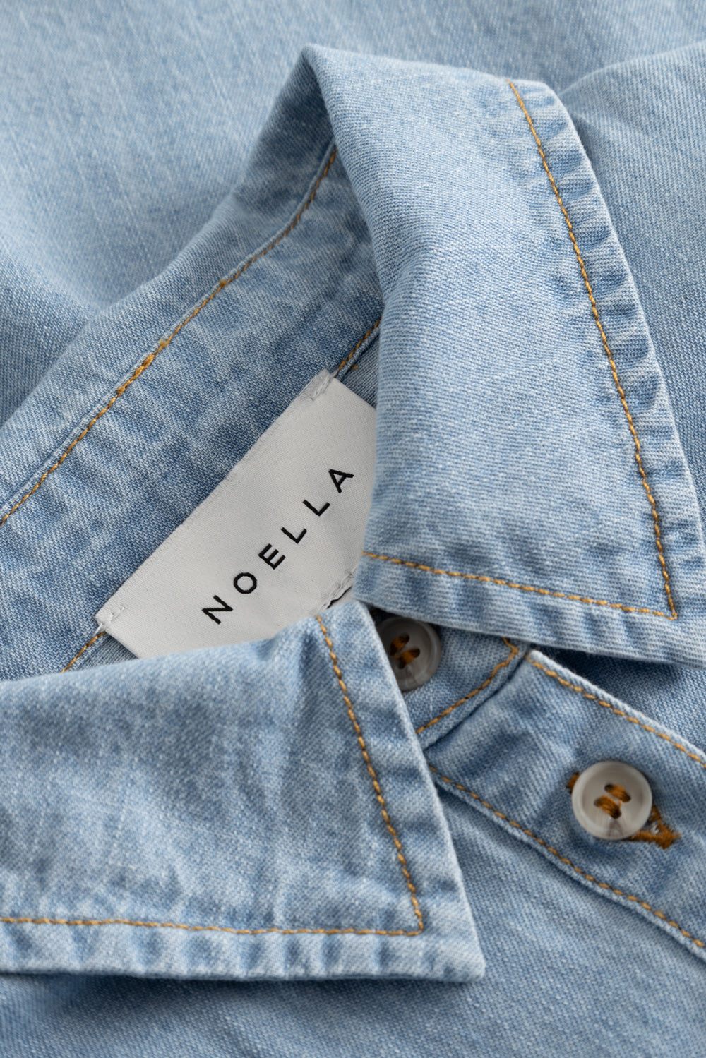 N-Micaela SS Hemd Light Wash
