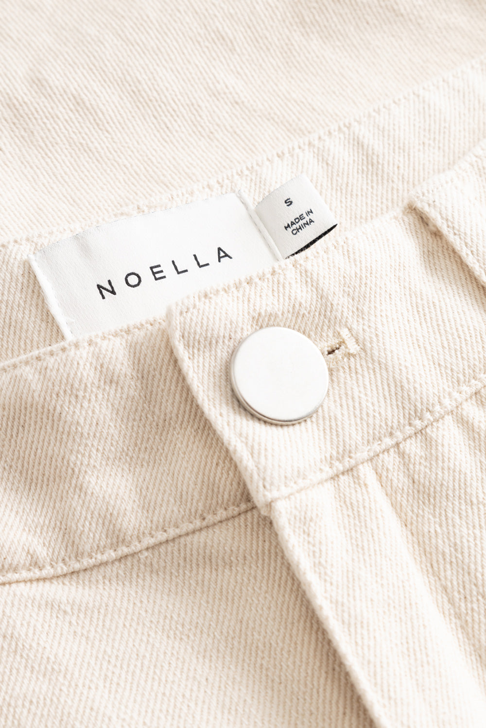 N-Milly MW Shorts Ivory