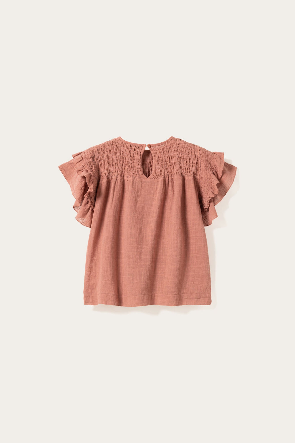 N-Maura Bluse Rot Ton