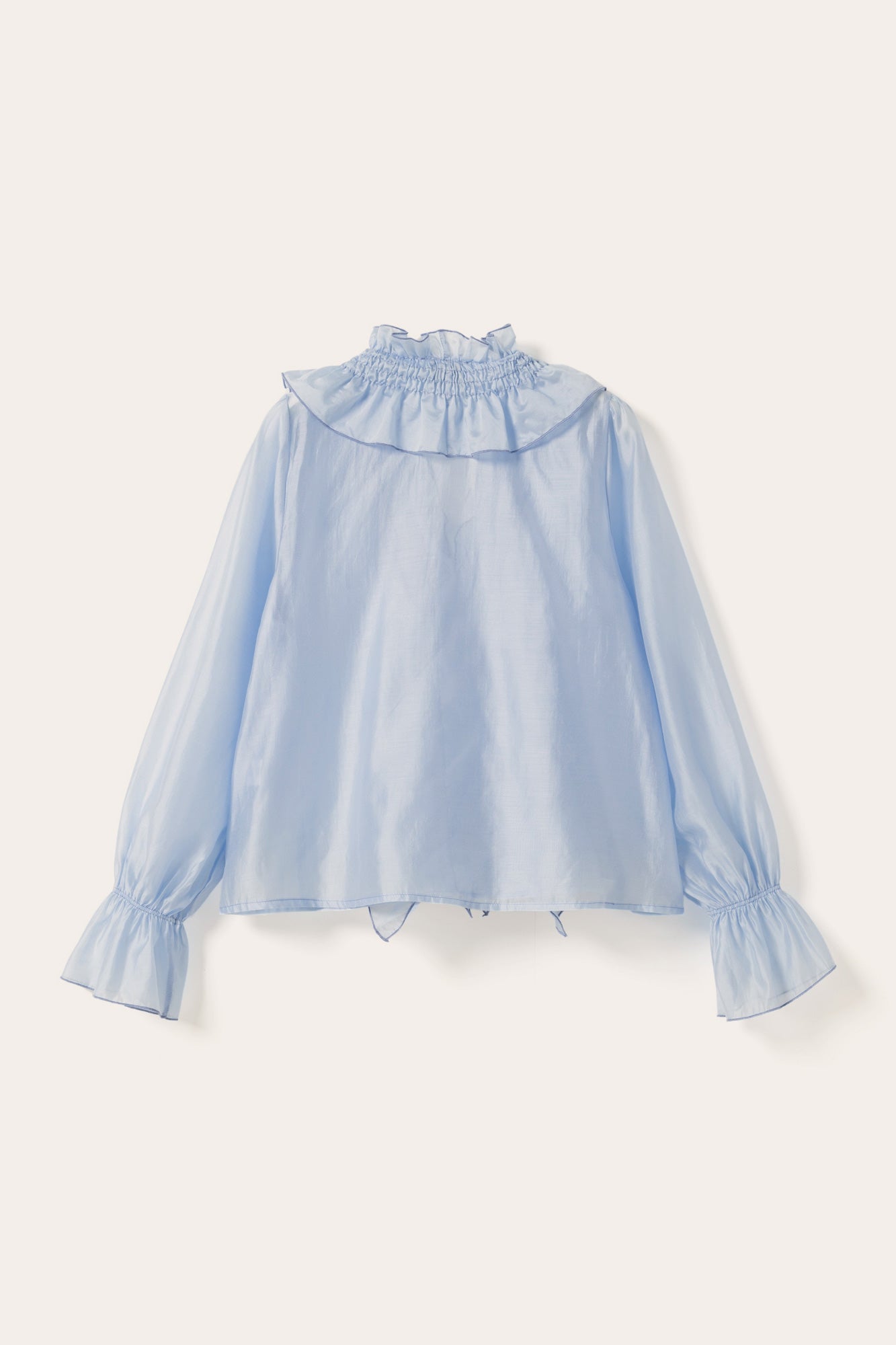 N-Myrtia Bluse Air Blue