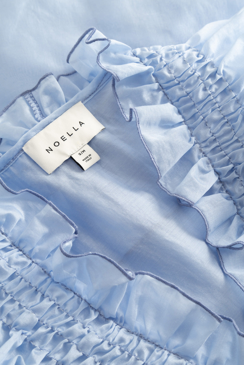 N-Myrtia Bluse Air Blue