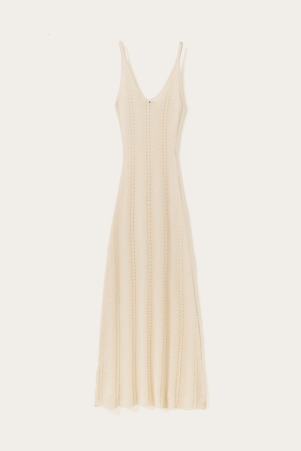 N-Marissa Strickkleid Offwhite