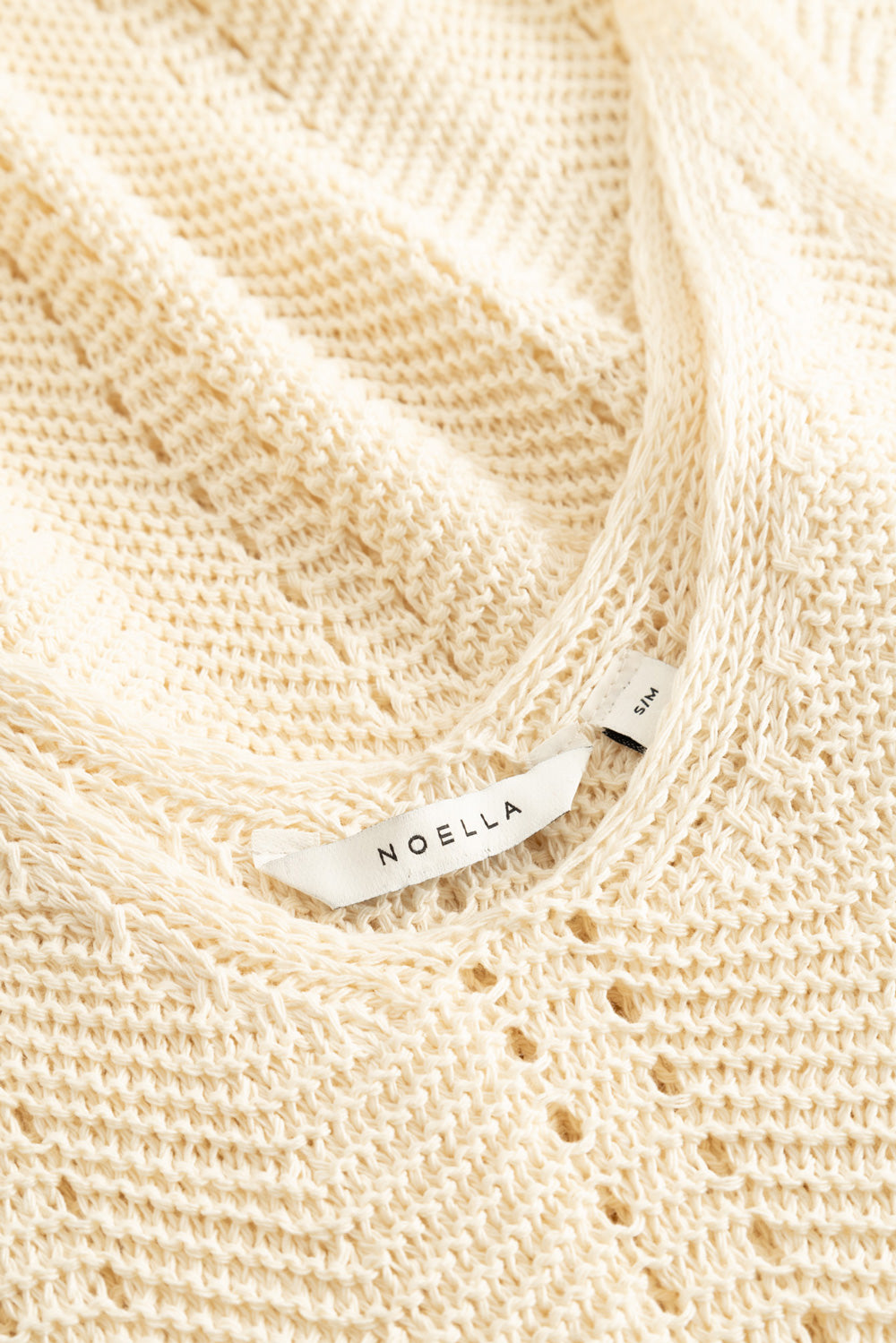 N-Marissa Strickkleid Offwhite