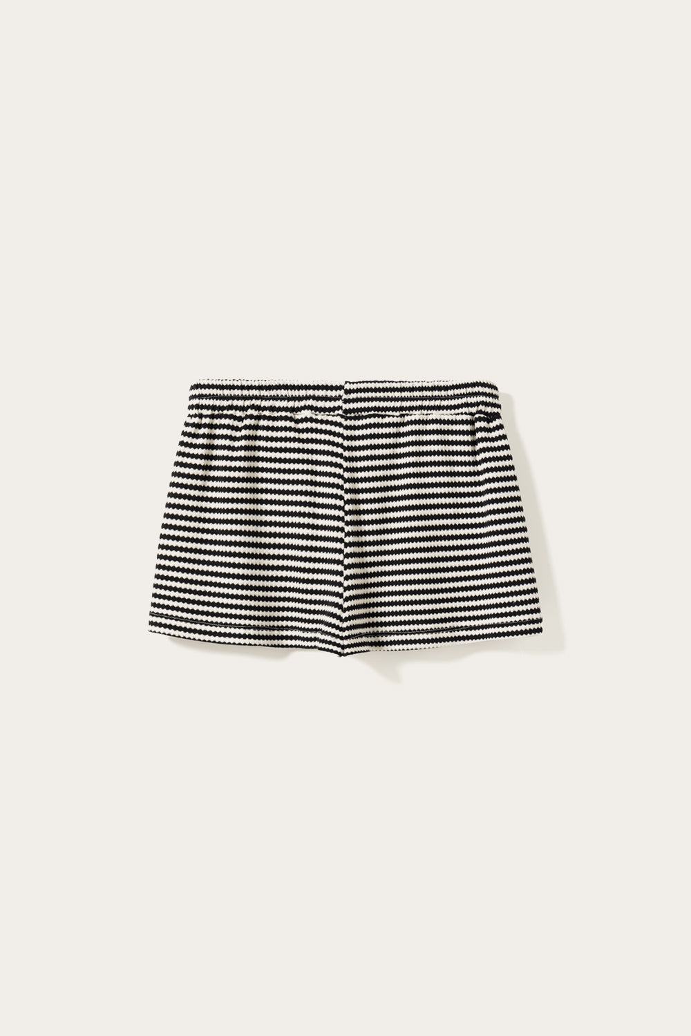 N-Mariella MW Shorts Danni Schwarz Gestreift