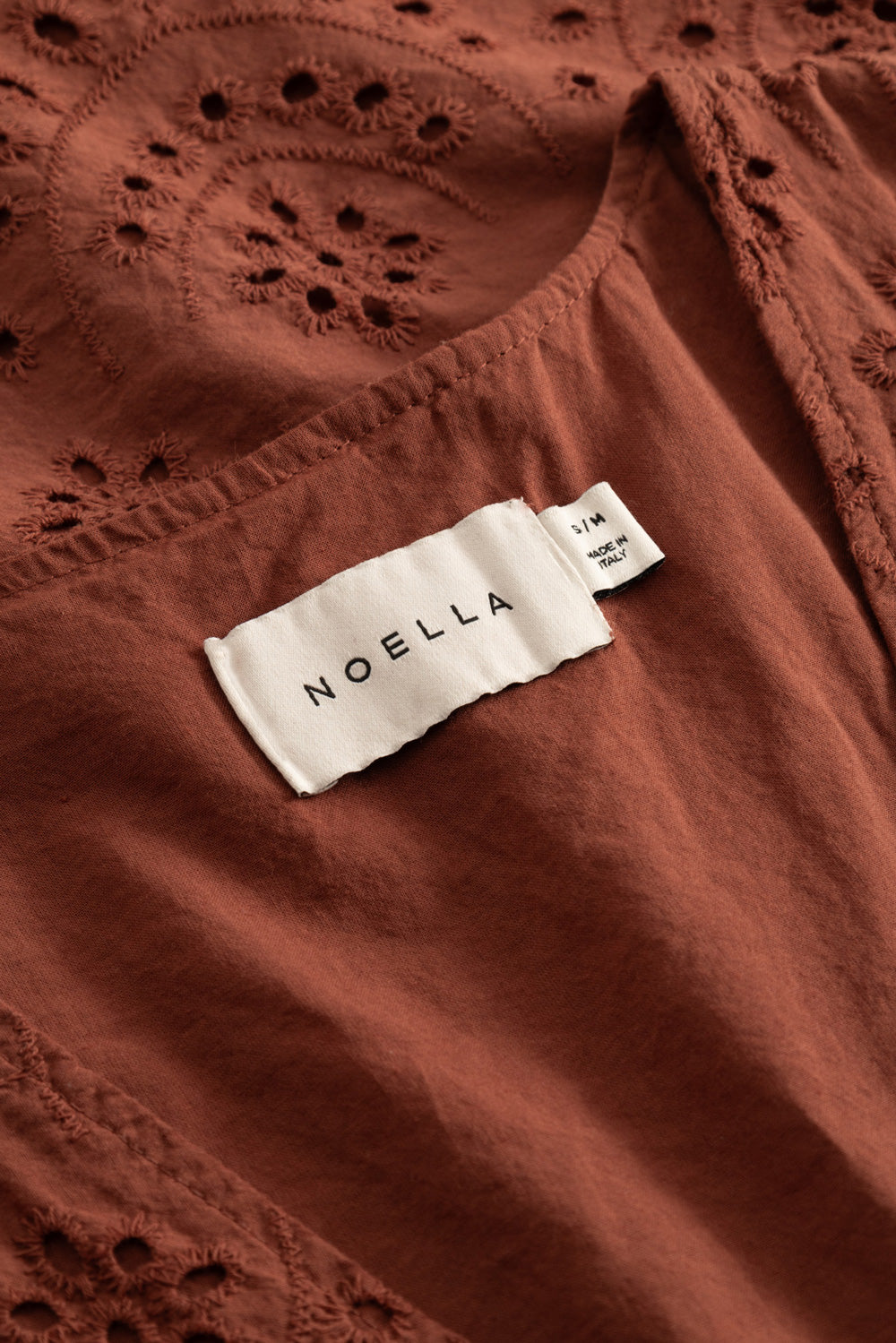 N-Maite Bluse Terrakotta
