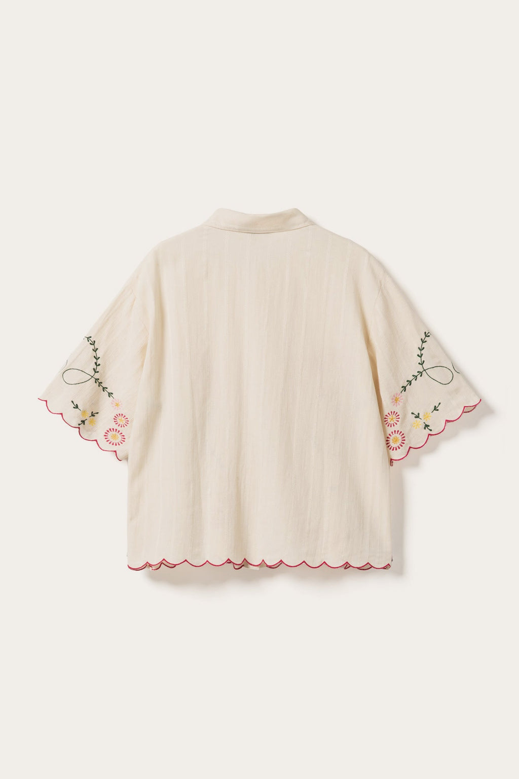 N-Kealy Hemd Offwhite
