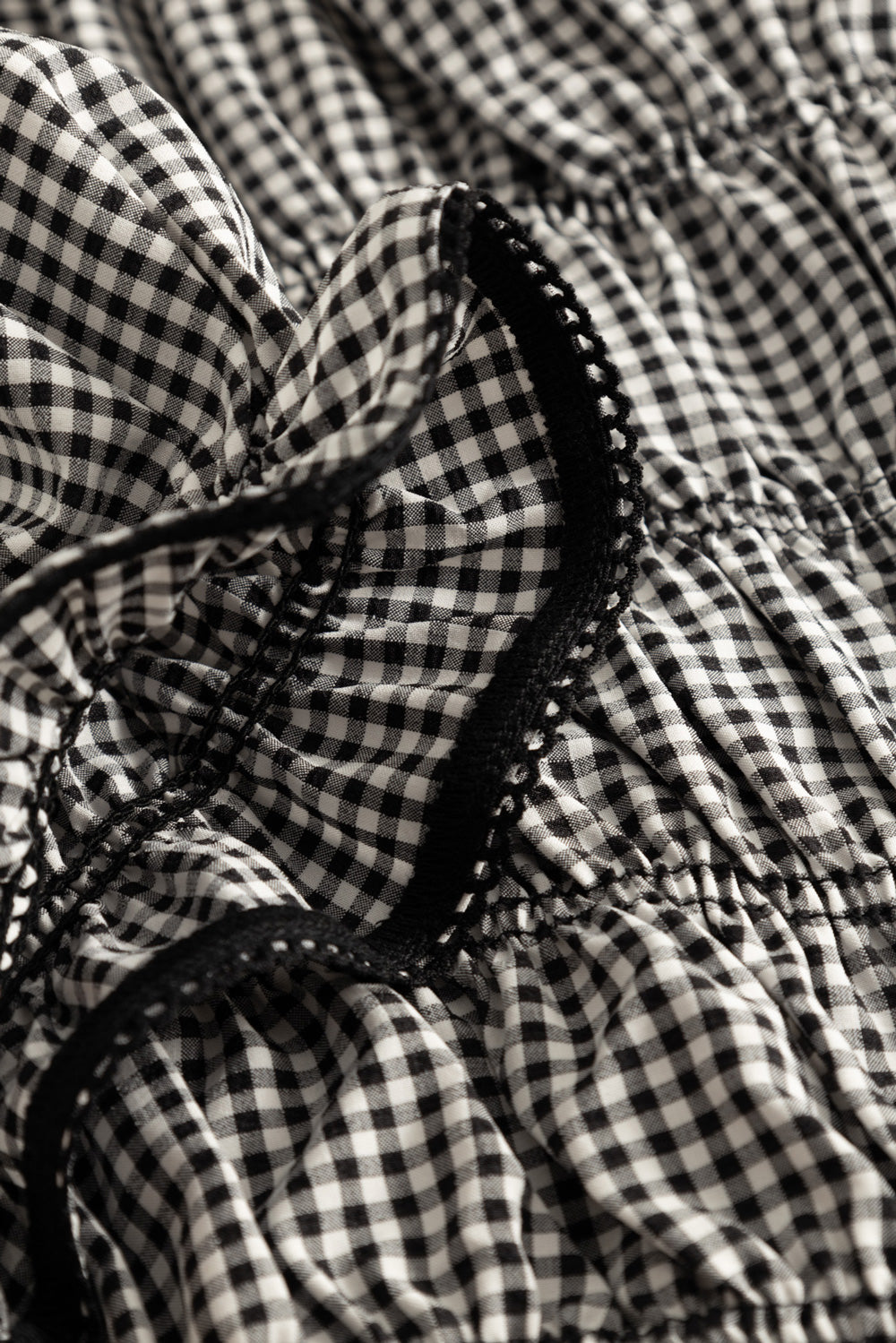 N-Marty Bluse Darlyn Black Check