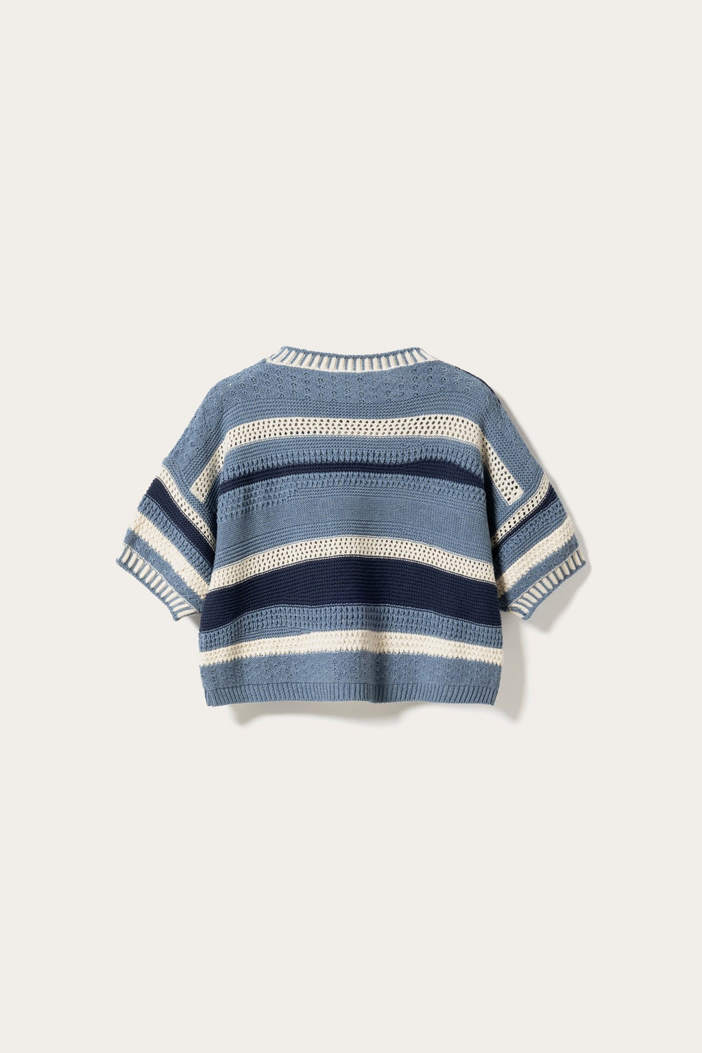 N-Marian Knit Daya Blau gestreift