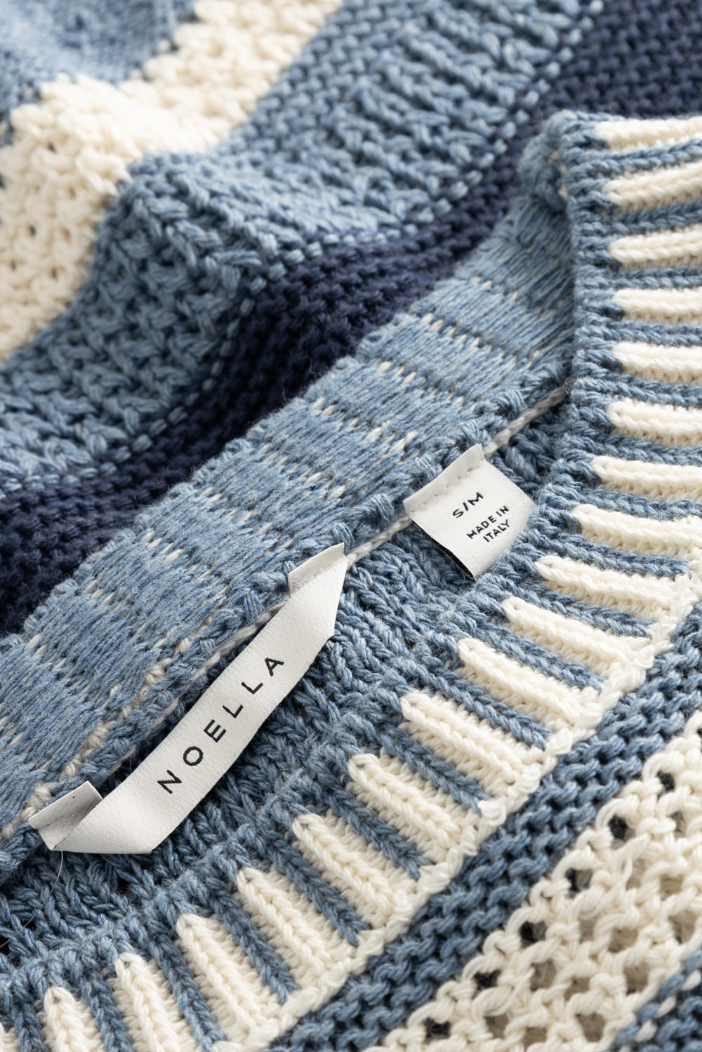 N-Marian Knit Daya Blau gestreift