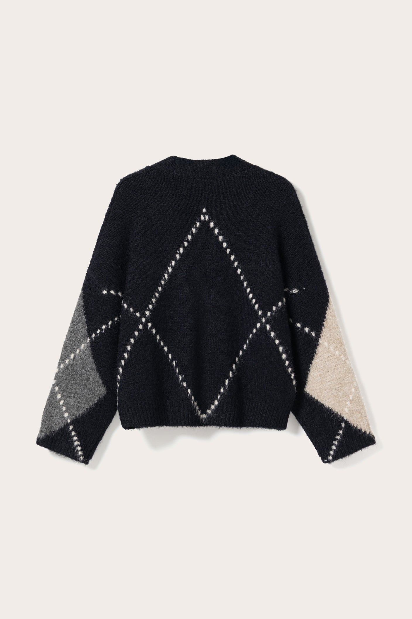 N-Laiana Strickjacke Navy Mix