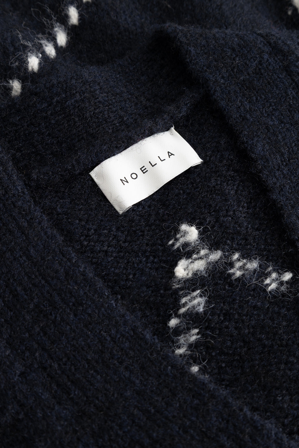 N-Laiana Strickjacke Navy Mix