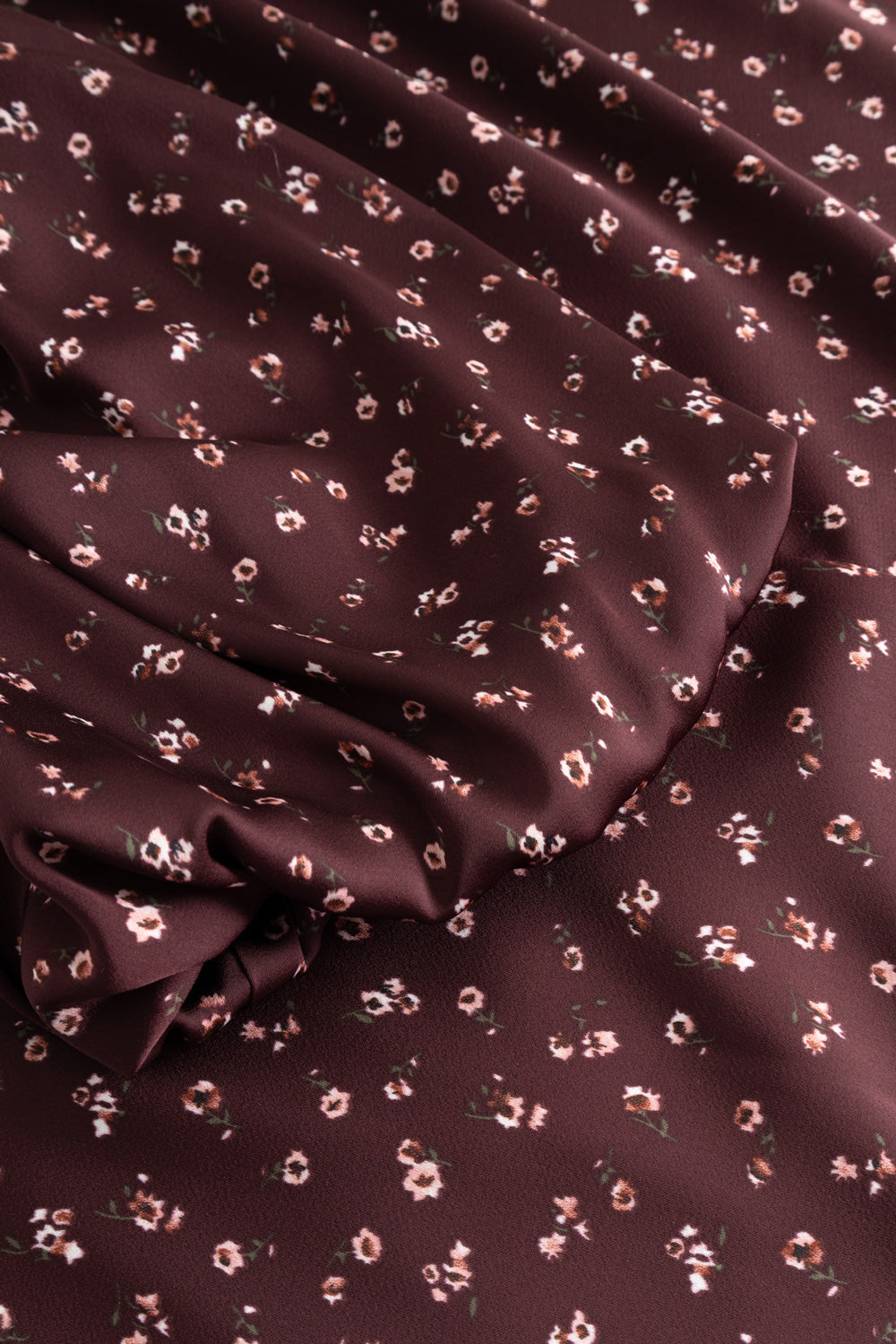 N-Ruth Kleid Dwyn Burgund-Druck