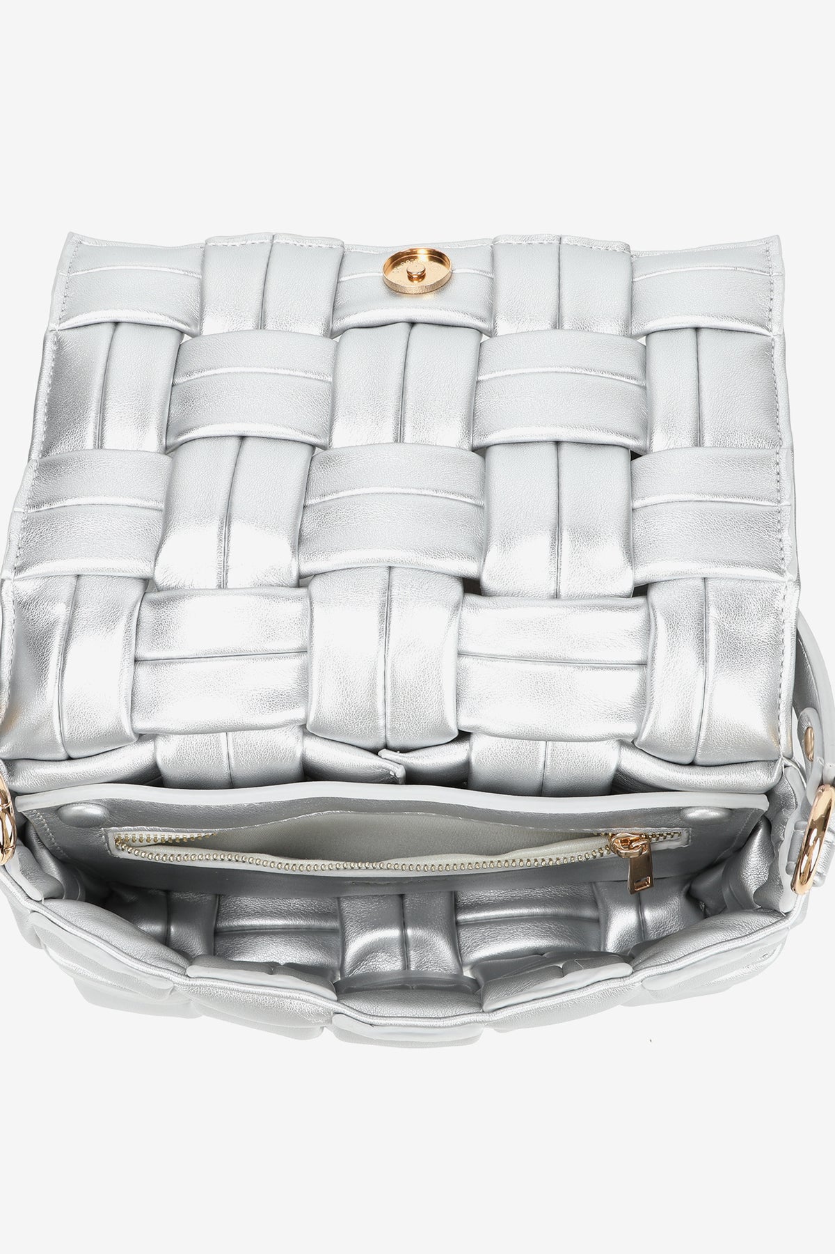 Brick Bag Silber