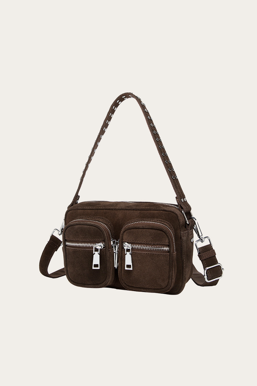 Kendra Tasche Echtes Wildleder Schokolade