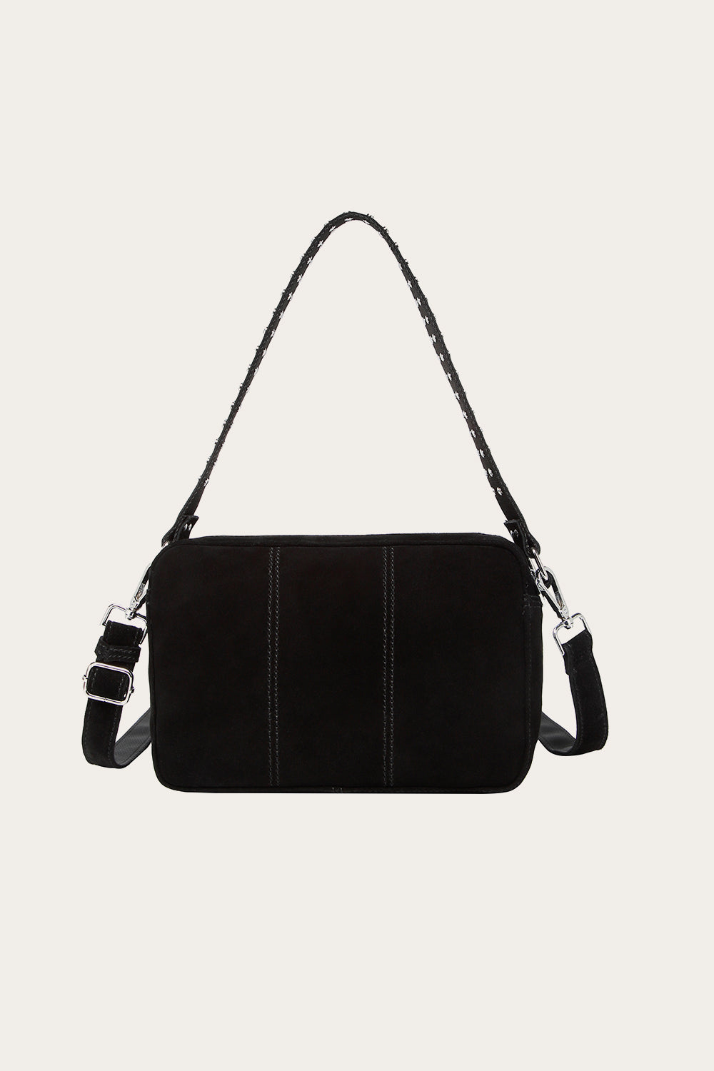 Kendra Tasche Echtes Wildleder Schwarz