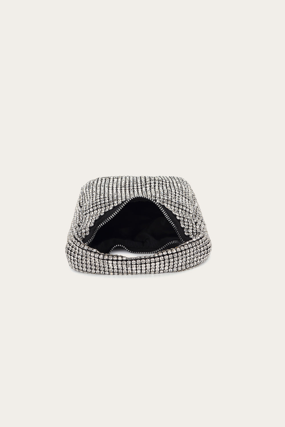 Cilla Pailletten-Tasche Silber