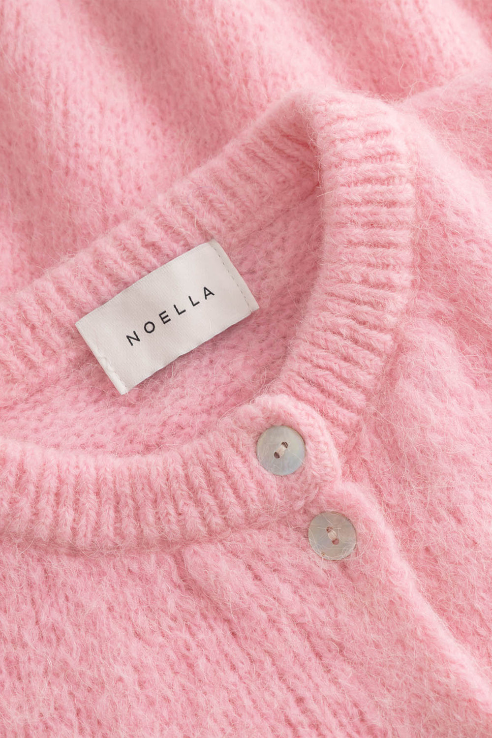 N-Kae SS Strickjacke Blassrosa
