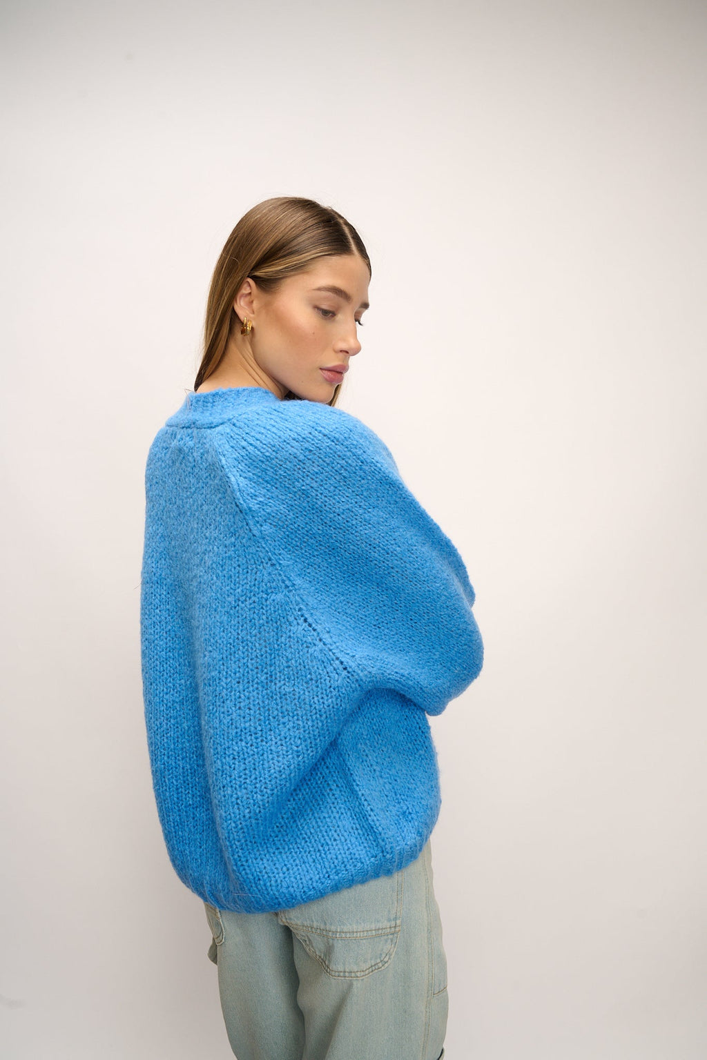 Fora Strickjacke Blau