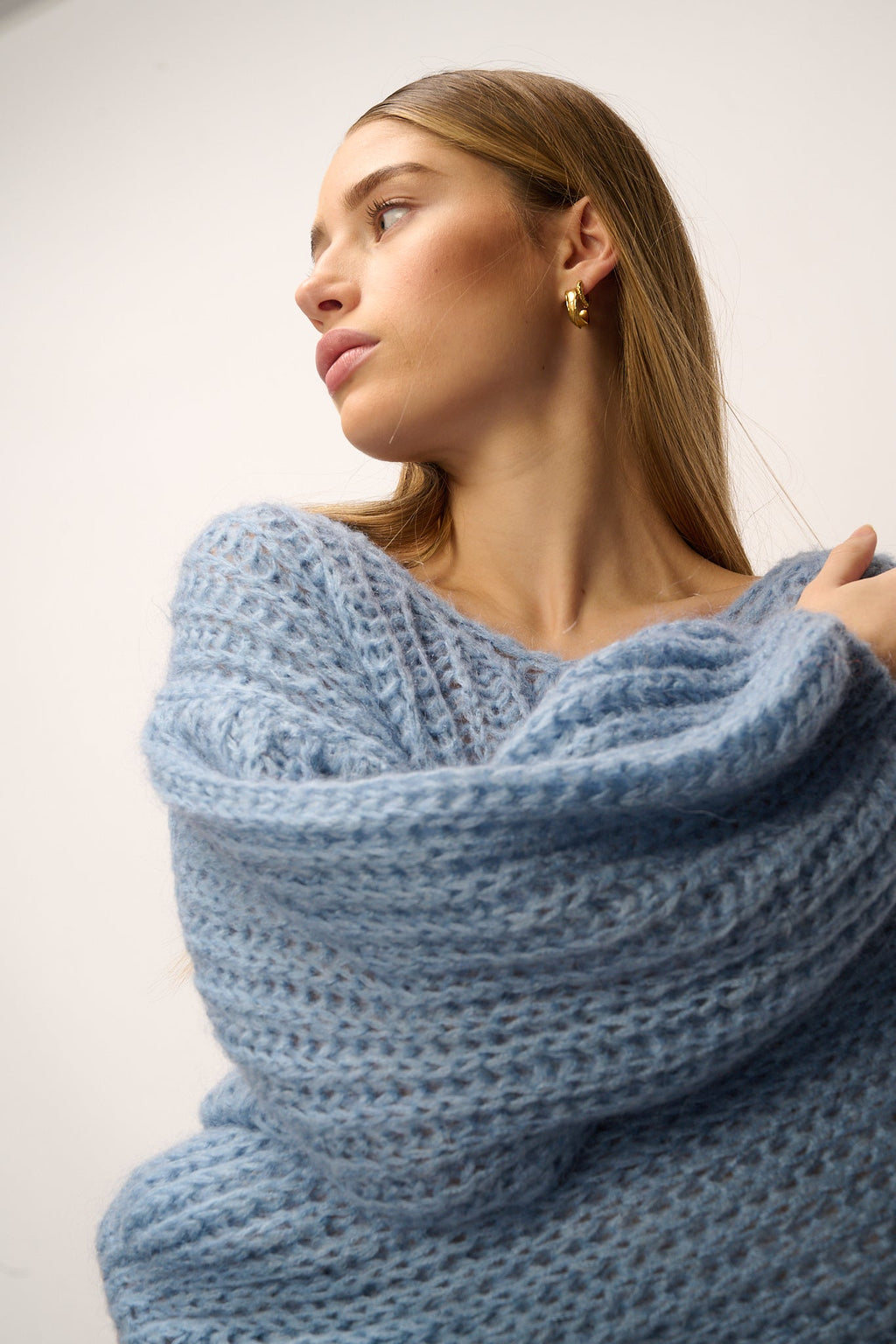 Joseph Strickpullover Dusty Blue
