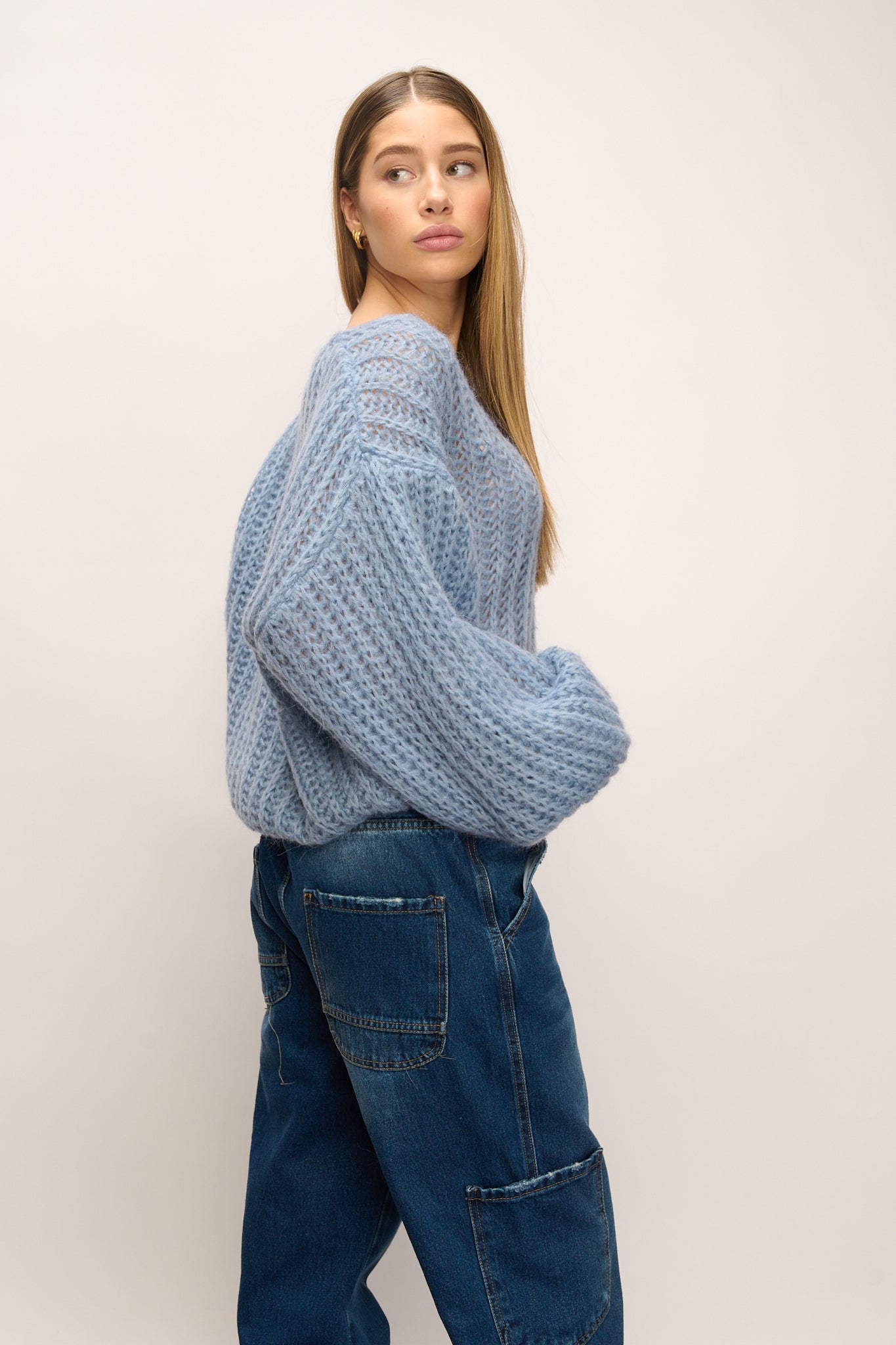 Joseph Strickpullover Dusty Blue