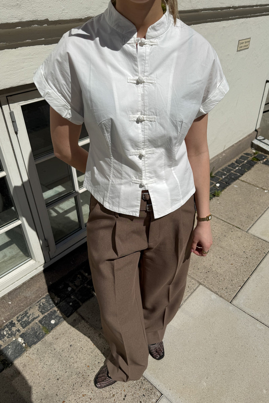 N-Norma Bluse Weiß