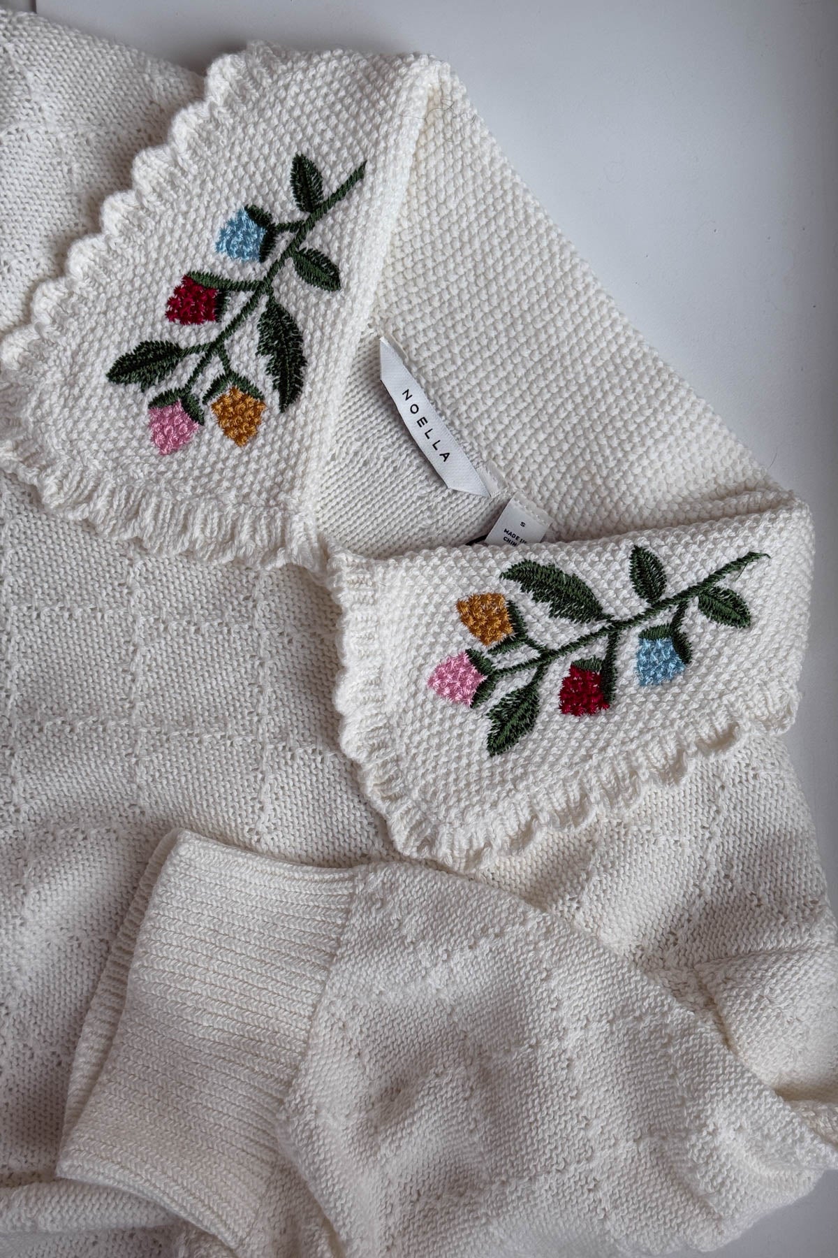 N-Madeleine Strick Elfenbein