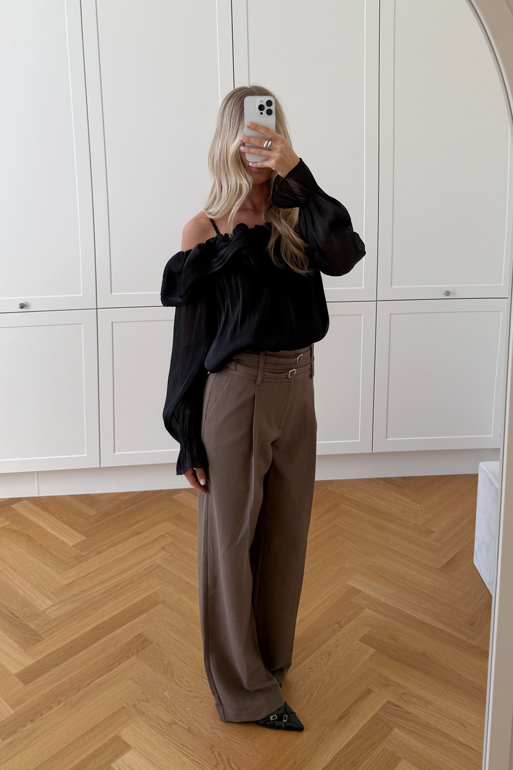 N-Miya Bluse Schwarz