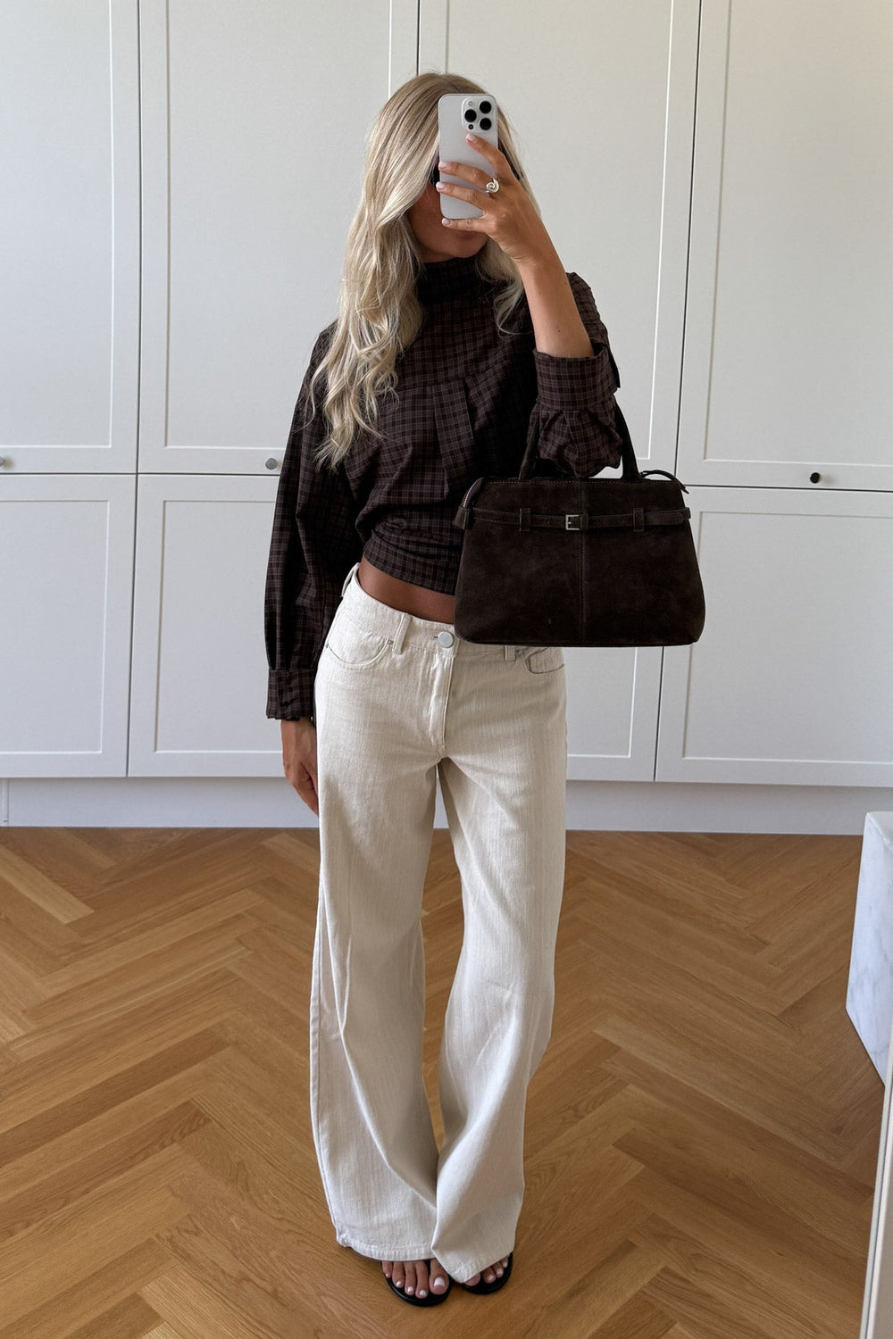 N-Lisa Hemd Devana Brown Check