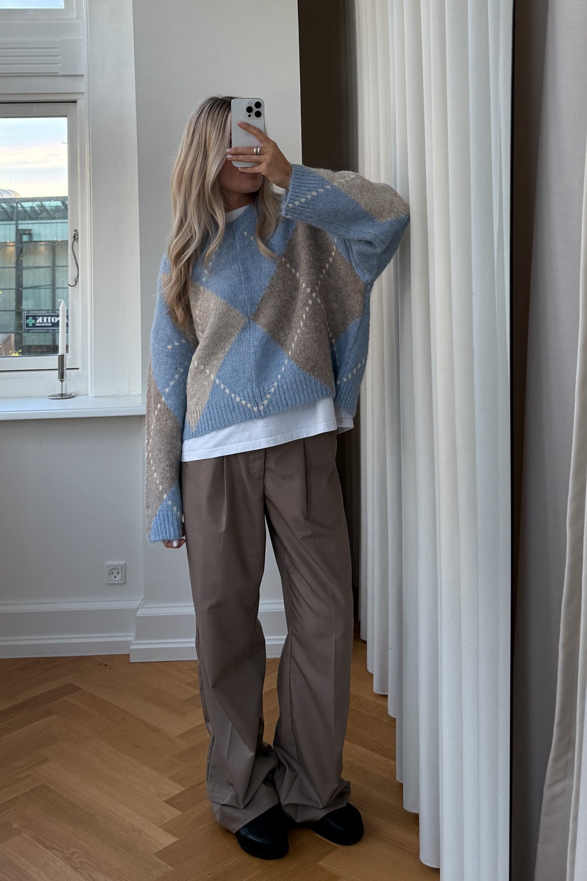 Lai Knit Himmelblau Melange