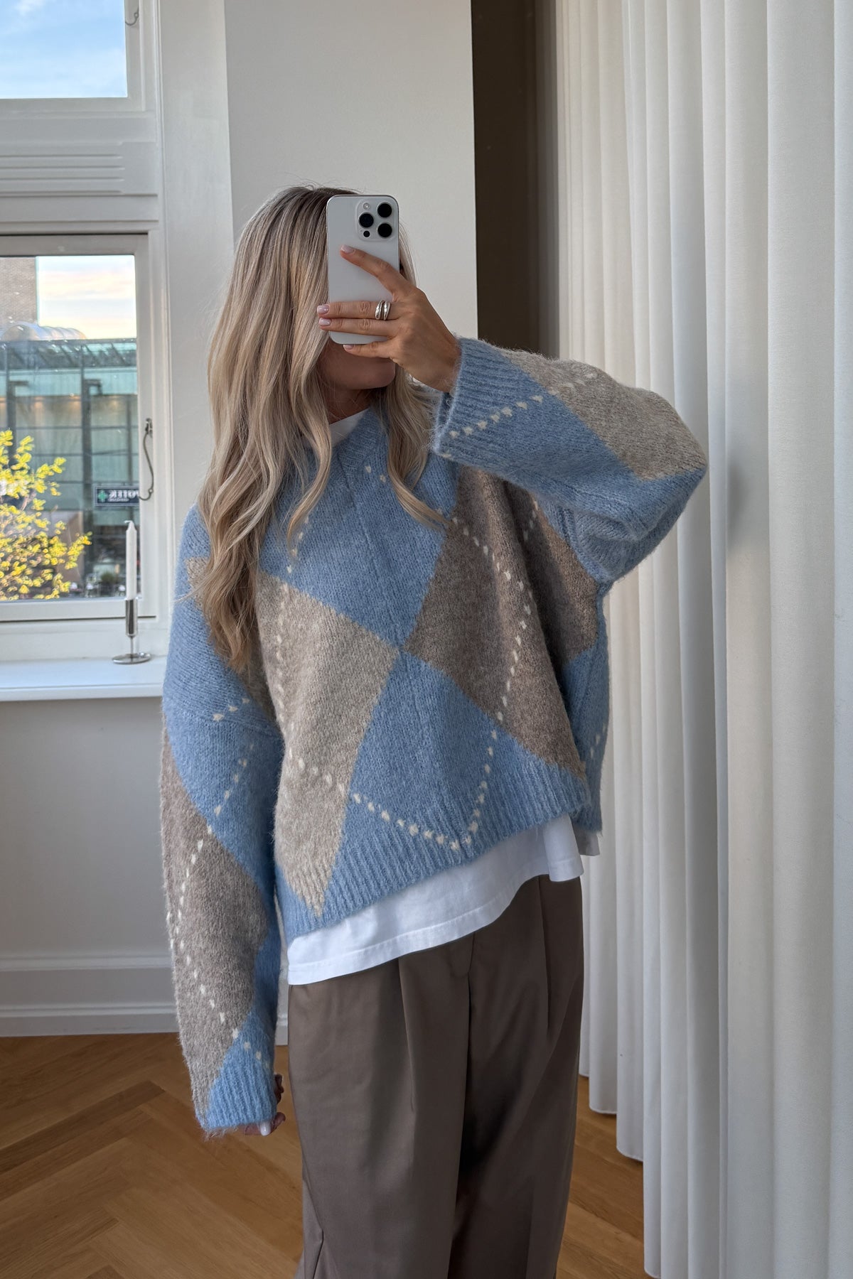 Lai Knit Himmelblau Melange