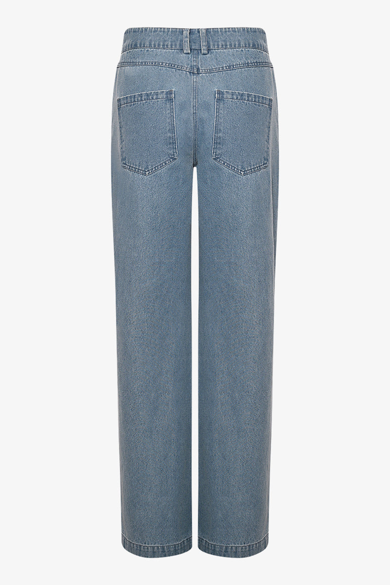 Stormy Jeans hellblaue Waschung
