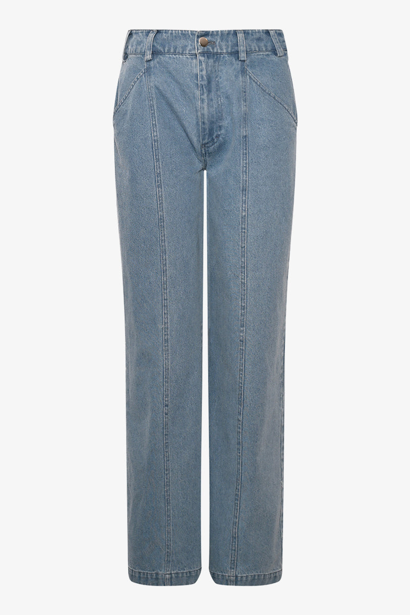 Stormy Jeans hellblaue Waschung