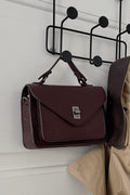 Leora Tasche Mahagoni