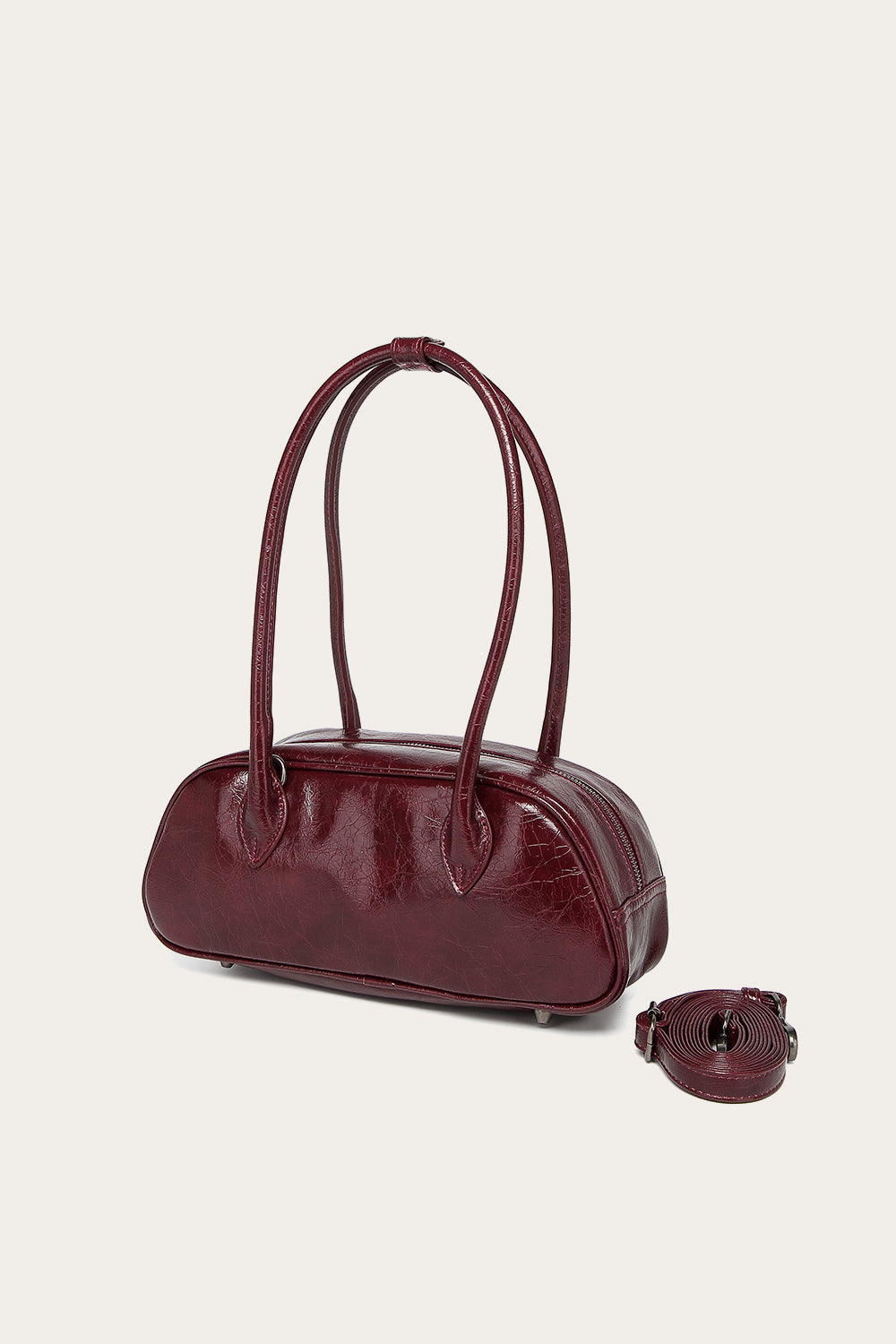 Iris Tasche Weinrot